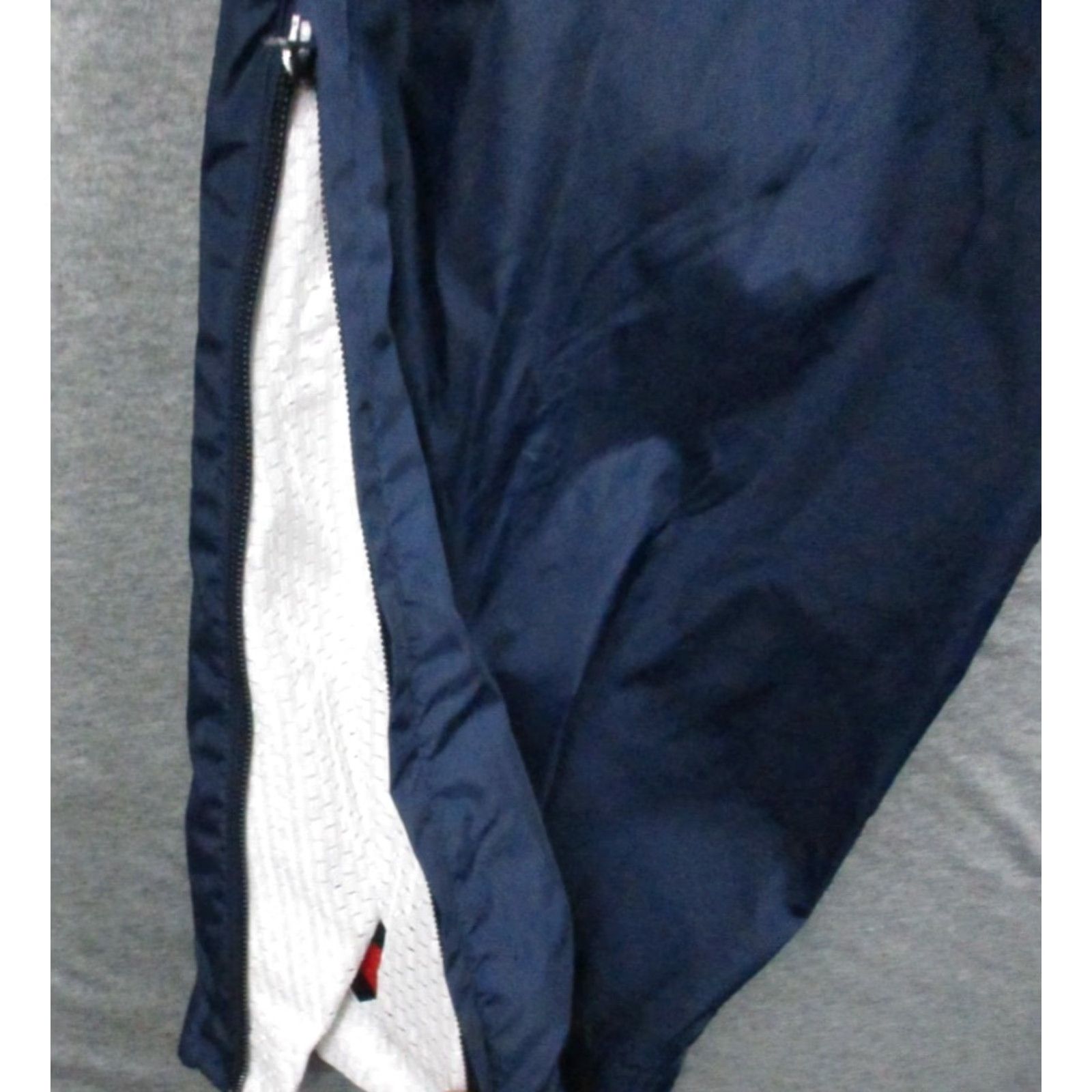 Tommy Hilfiger VINTAGE Tommy Hilfiger Track Pants XL Men Blue Lined Zip Ankle Drawstring Size US 36 / EU 52 - 3 Thumbnail