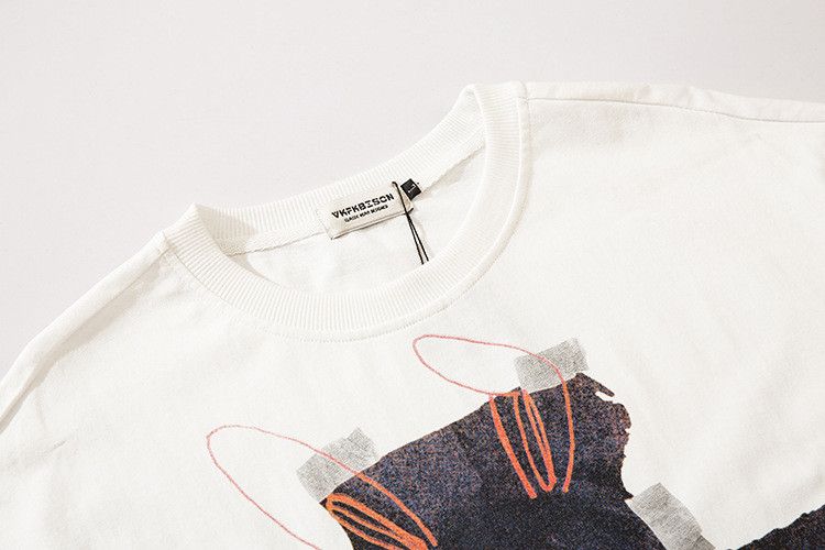 Japanese Brand × Vintage Fashion cross anime girl print men's loose t-shirt Size US L / EU 52-54 / 3 - 3 Thumbnail