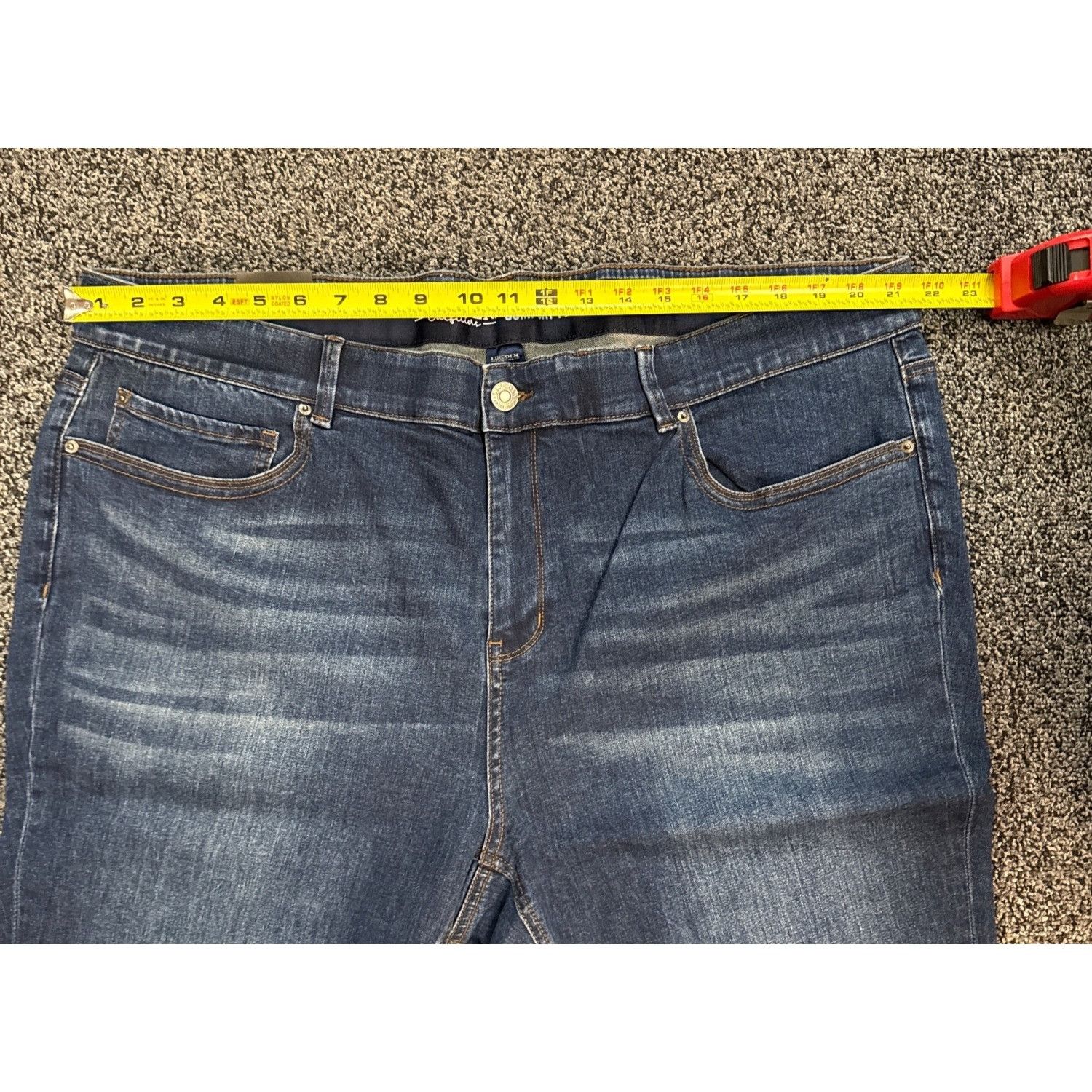 Other Womens Plus Mid Rise Skinny Leg Denim Jeans Size 24 Size 42" / US 20 - 13 Thumbnail