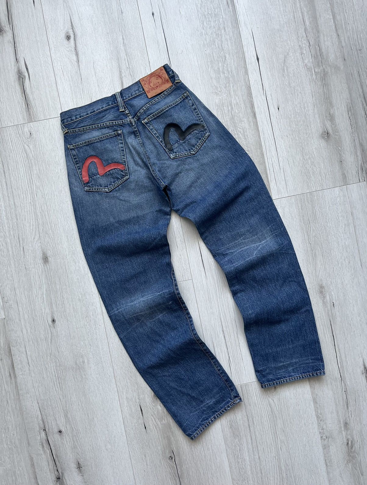 Evisu × Japanese Brand × Vintage Evisu Japan Selvedge Lot. 00001 Rare Denim  Blue Jeans | Grailed