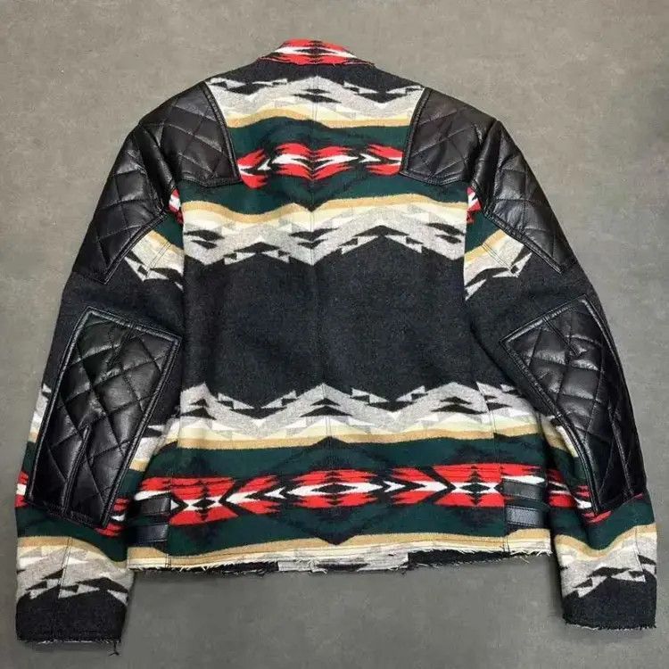 Junya Watanabe × Levi's × Pendleton Junya Watanabe x Pendleton 22AW Joint Leather Jacket Size US S / EU 44-46 / 1 - 2 Thumbnail