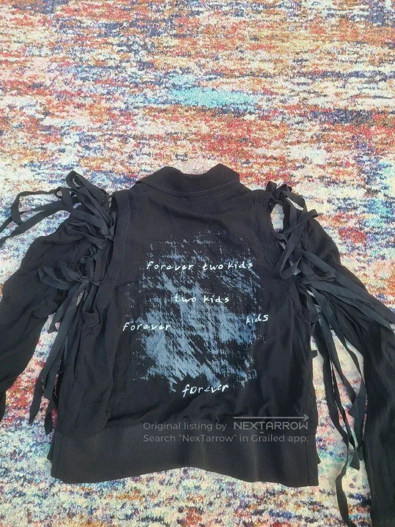 Ann Demeulemeester Ann Demeulemeester Silk Detachable Sleeve Jacket. Size US S / EU 44-46 / 1 - 2 Thumbnail