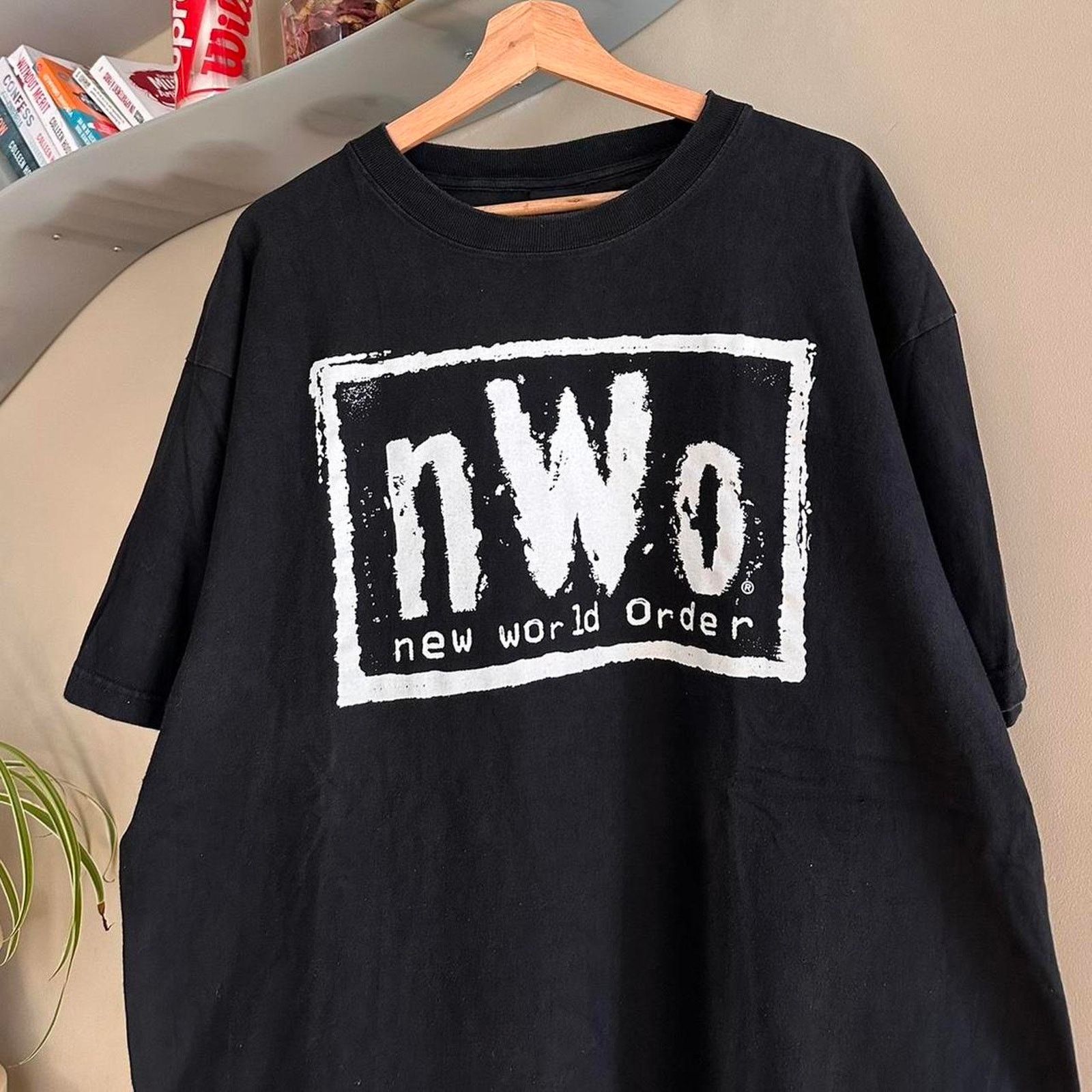 Vintage × WCW/nWo Vintage NWO WWF Shirt Size US XXL / EU 58 / 5 - 2 Thumbnail
