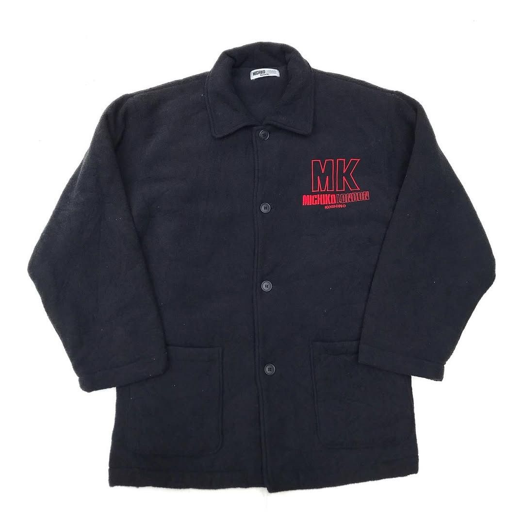 Michiko Koshino London Donkey Jacket Size Large Polar Towel