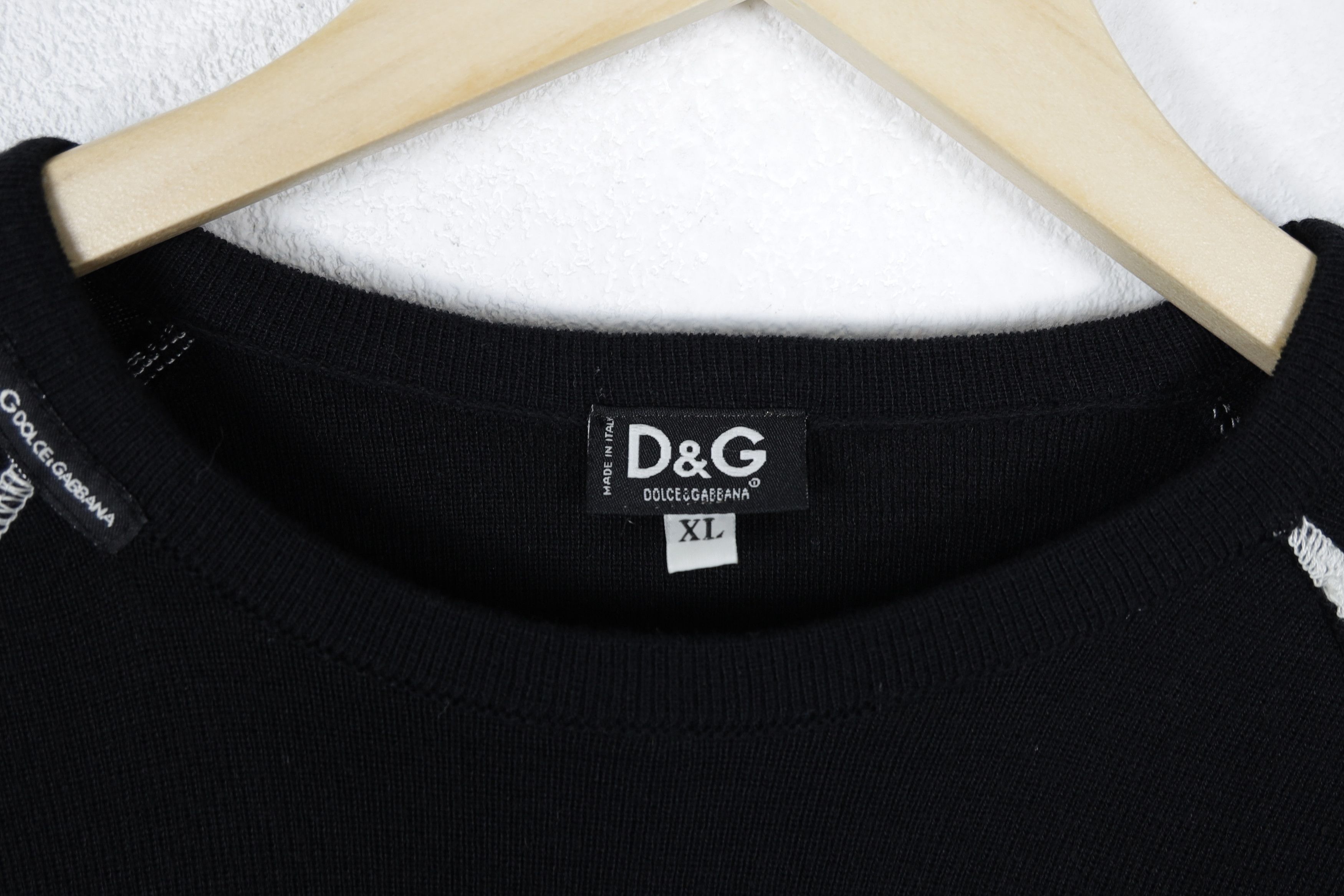 Dolce & Gabbana Vintage Dolce & Gabbana Northern Sea Anchor Print Sweater Size US L / EU 52-54 / 3 - 4 Thumbnail