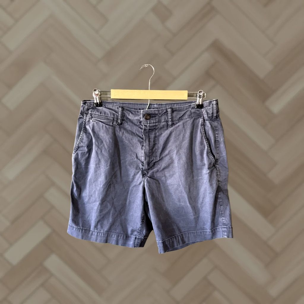 American Eagle Outfitters American Eagle Mens Blue Chino Shorts Size 33 Size US 33 - 1 Thumbnail