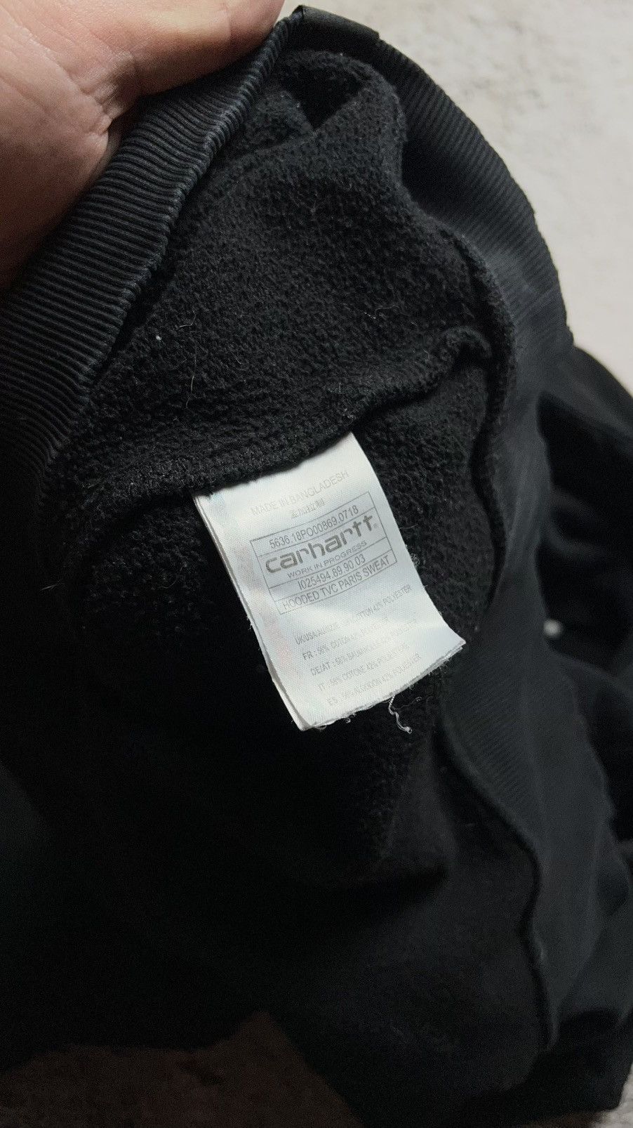 Carhartt Carhartt hooded TVC Paris is coming to the village hoodie Size US L / EU 52-54 / 3 - 8 Thumbnail