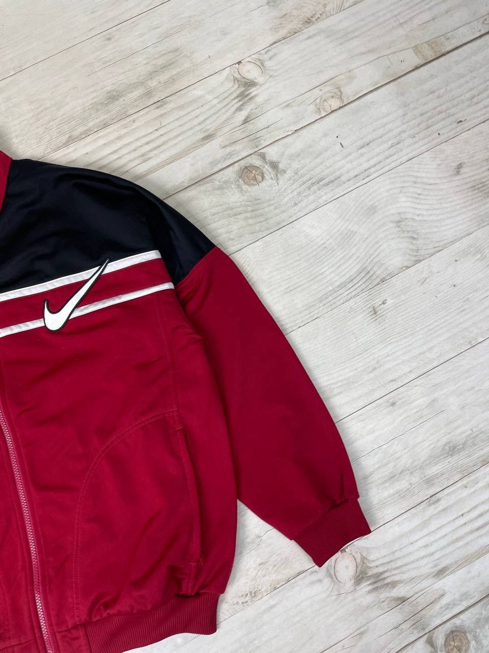Nike Vintage Nike Big Swoosh Tracksuit Jacket and Pants 90s Y2K Size US M / EU 48-50 / 2 - 5 Thumbnail