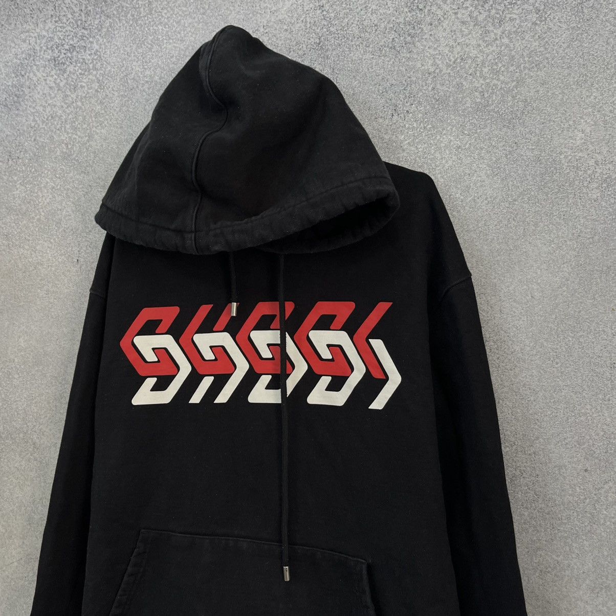 Gucci Gucci Hoodie Big Logo Black Size US M / EU 48-50 / 2 - 2 Thumbnail