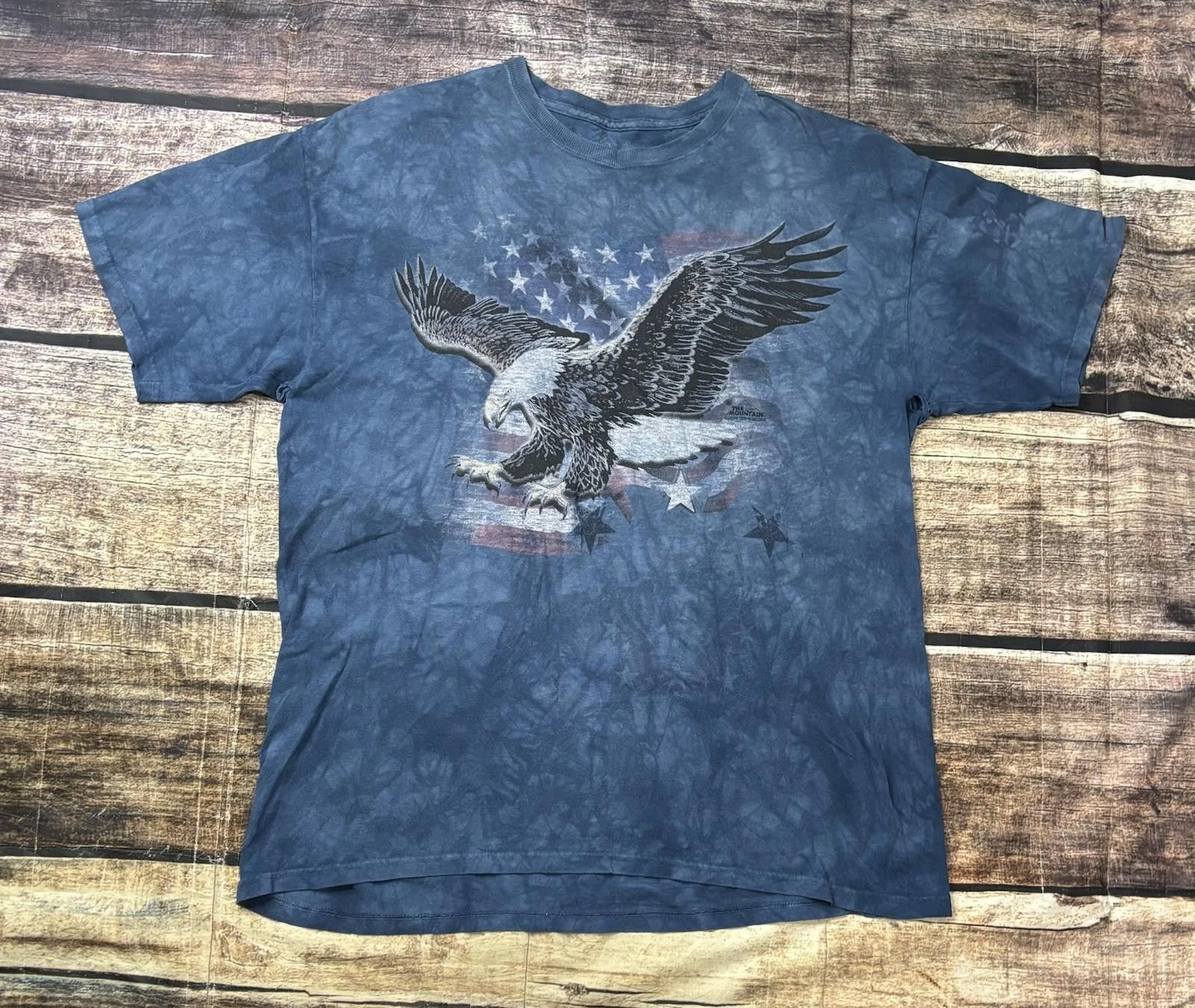 The Mountain Y2K The Mountain T-Shirt Mens Large Crew Neck 2003 Tie Dye Size US L / EU 52-54 / 3 - 1 Thumbnail