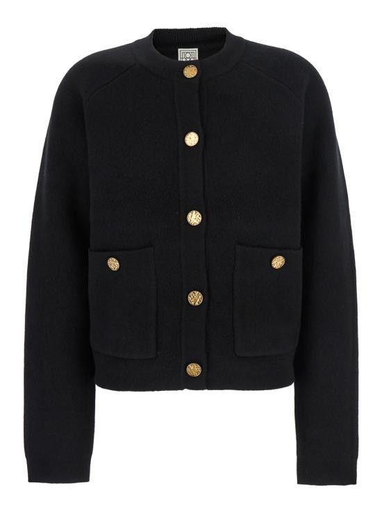 Toteme TOTEME Women Jackets 251WRT4357YA0132001 Black Size M / US 6-8 / IT 42-44 - 1 Thumbnail