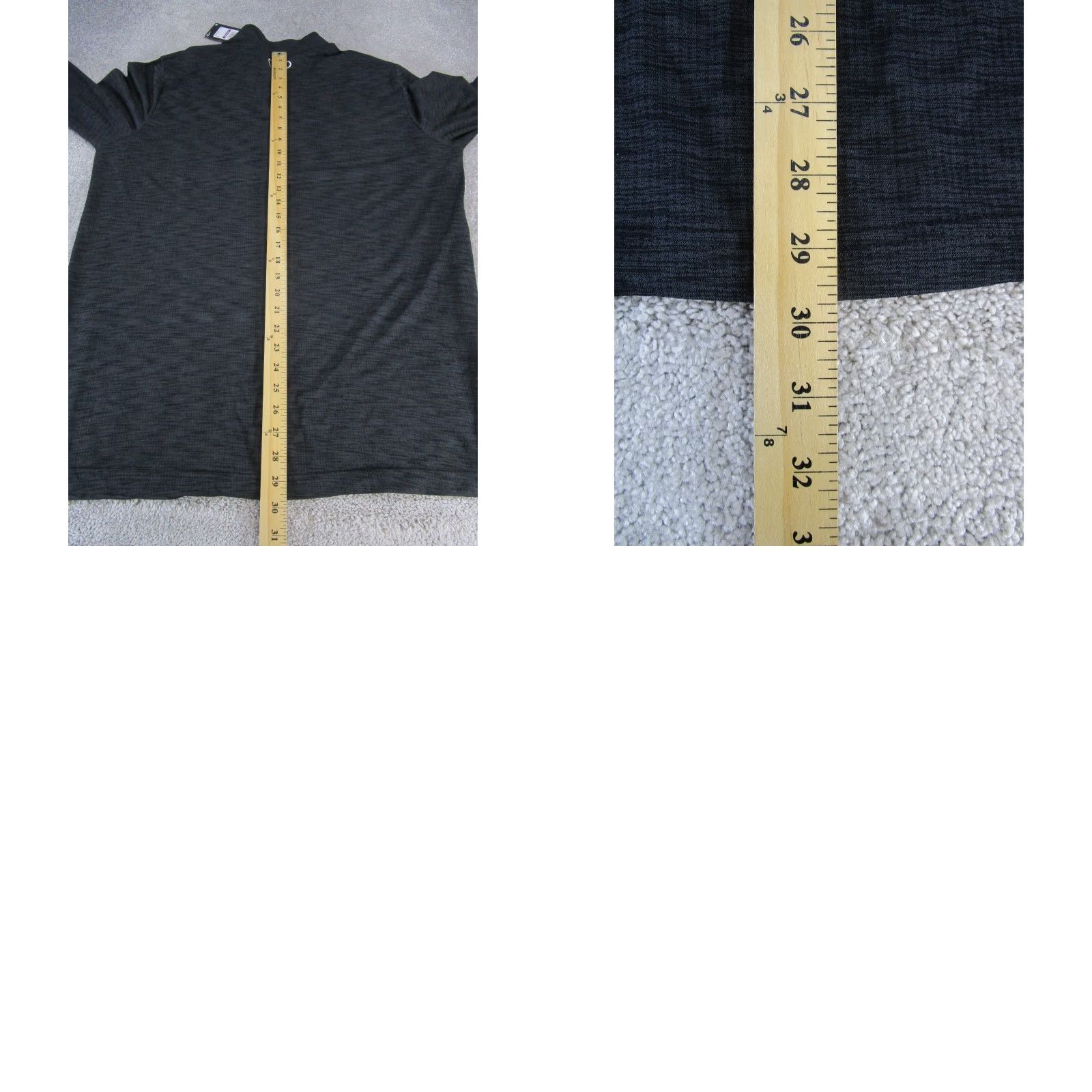 Under Armour Under Armour Sweater Mens XL Black Zip Mock Neck Sweatshirt Pullover Sports Golf Gym Running Mens 2XL Black Size US XXL / EU 58 / 5 - 8 Thumbnail