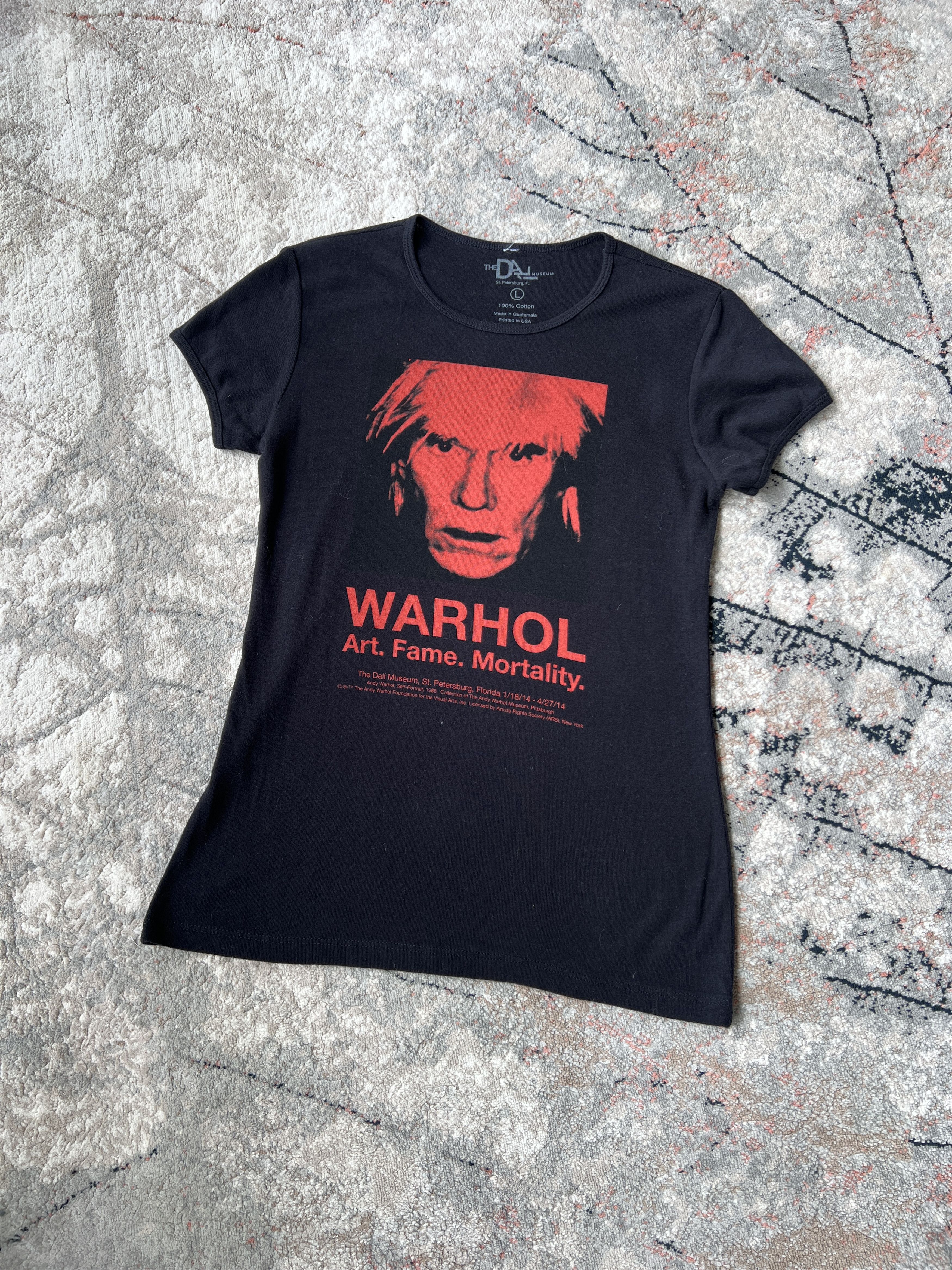 Vintage Warhol Art. Fame. Mortality. The Dali Museum Tee Size US L / EU 52-54 / 3 - 1 Thumbnail