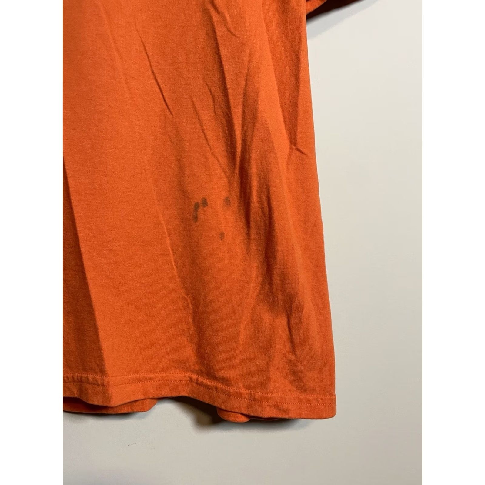Jerzees VINTAGE Harley Davidson Jerzees Shirt Mens 2XL Orange Crew Neck T-Shirt 2003 Jerzees Shirt Mens 2XL Orange Size US XXL / EU 58 / 5 - 5 Thumbnail