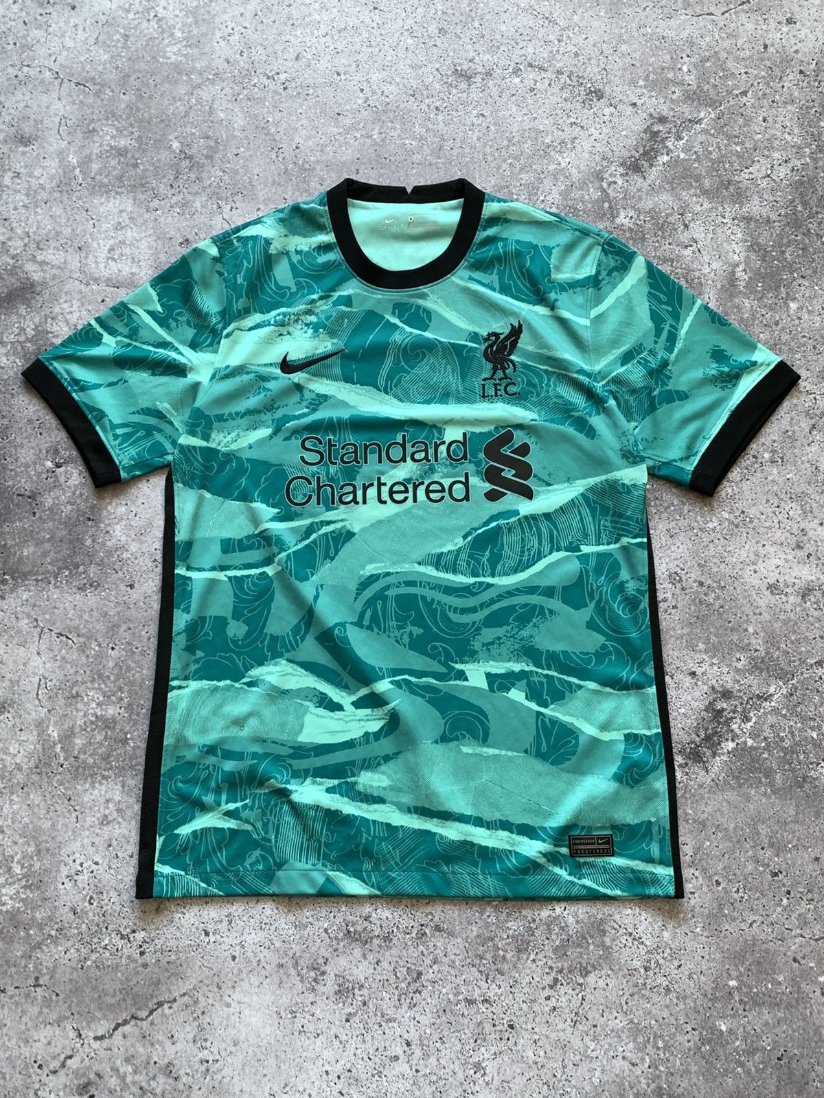 Nike 🔥NIKE LIVERPOOL 2020/21 AWAY FOOTBALL JERSEY SOCCER BLOCKCOR Size US M / EU 48-50 / 2 - 1 Thumbnail