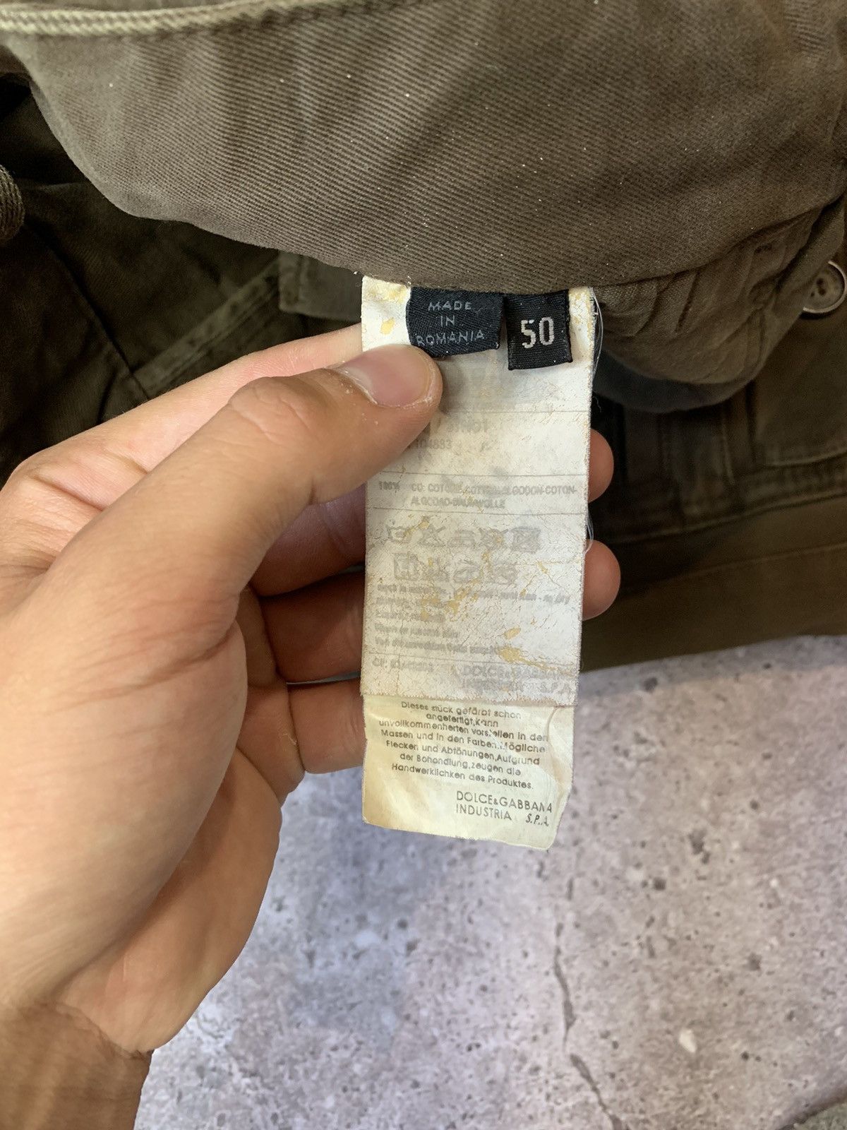 Dolce & Gabbana RARE Dolce & Gabbana 00s Multi Pocket Cargo Pants Size US 34 / EU 50 - 10 Thumbnail