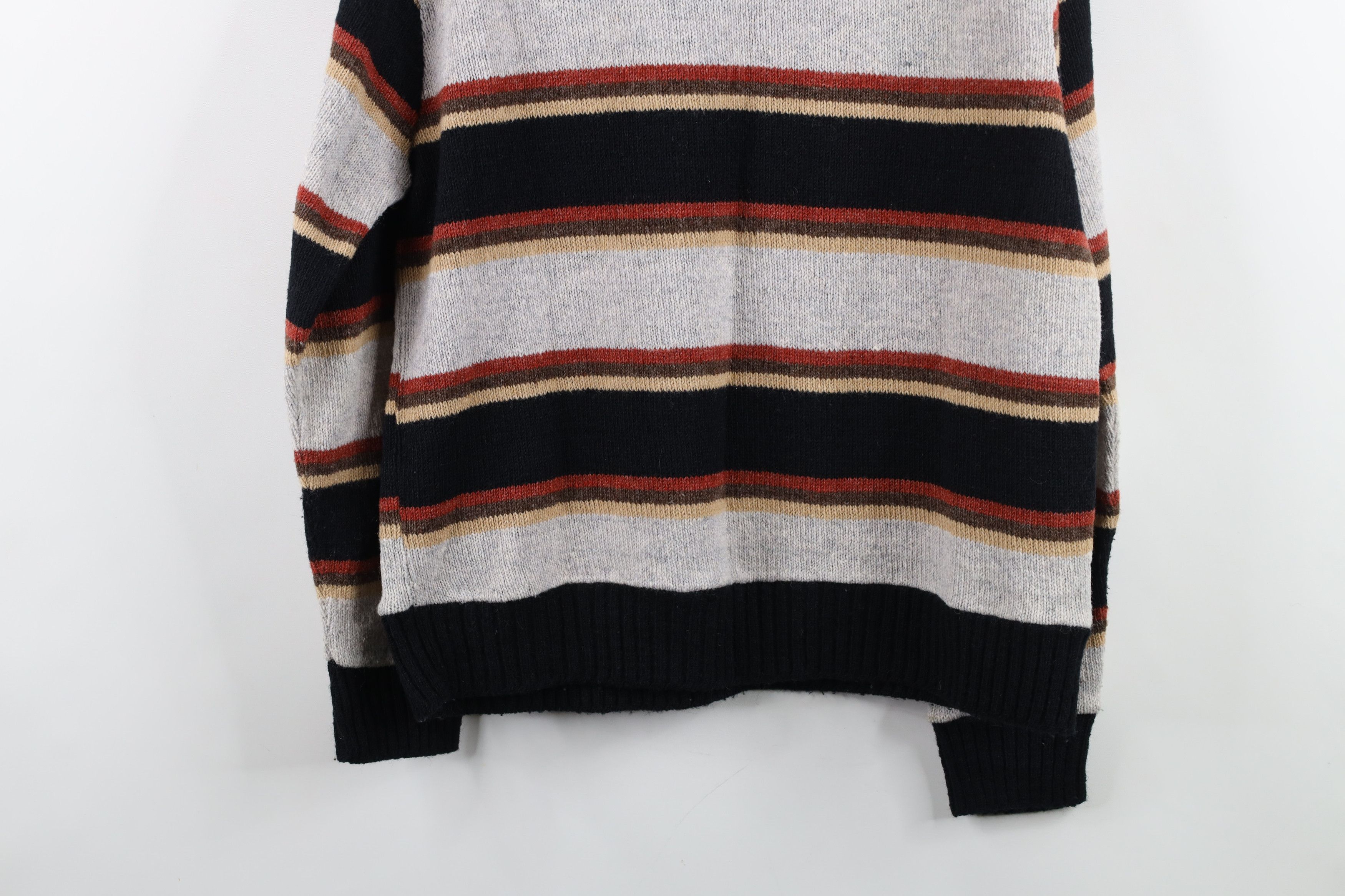 Vintage Vintage 70s Mid Century Modern MCM Block Knit Sweater USA Size XL / US 12-14 / IT 48-50 - 10 Thumbnail