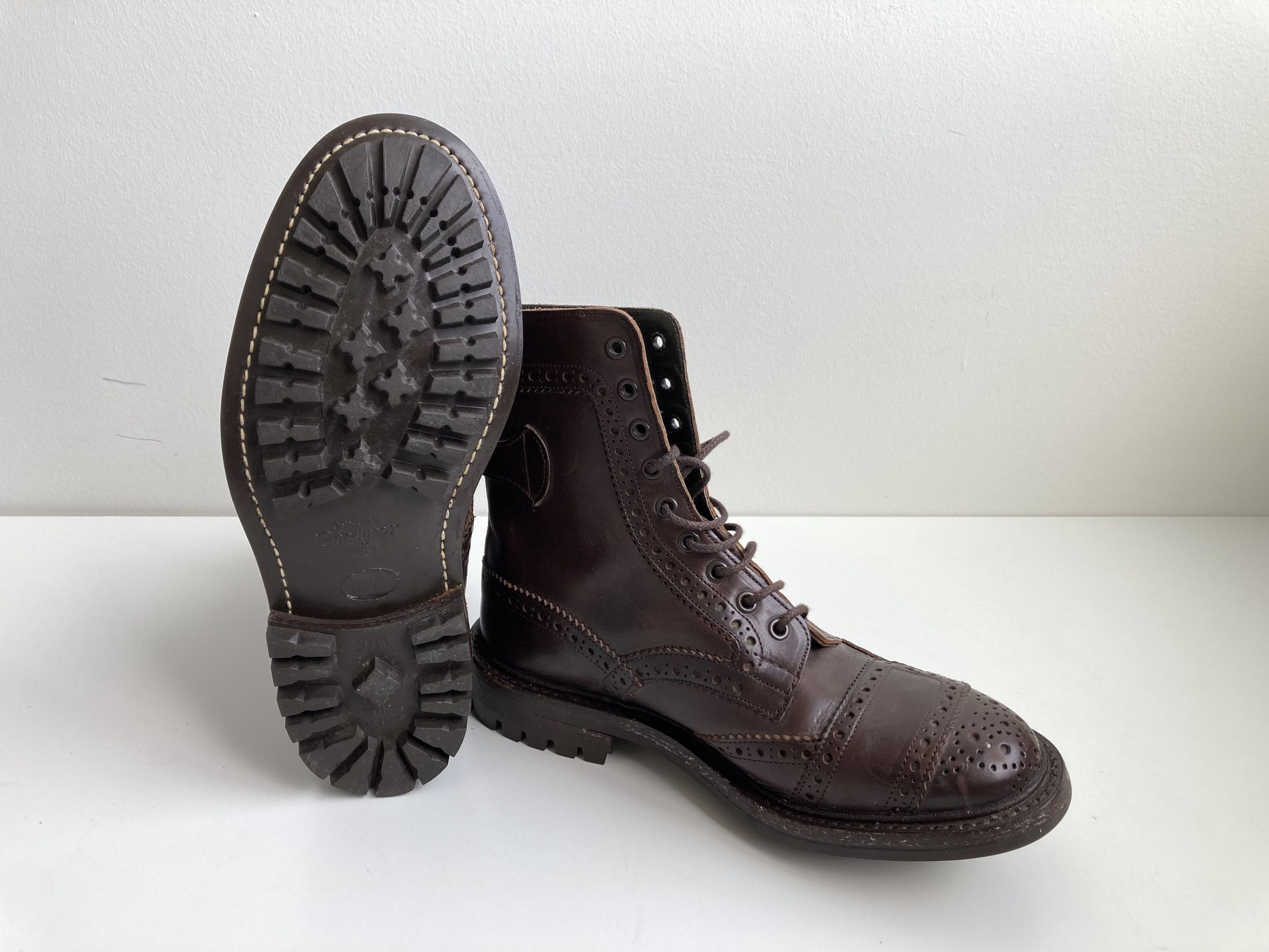 Tricker's Tricker's Brogue Commando Boots Size US 9.5 / EU 42-43 - 1 Thumbnail