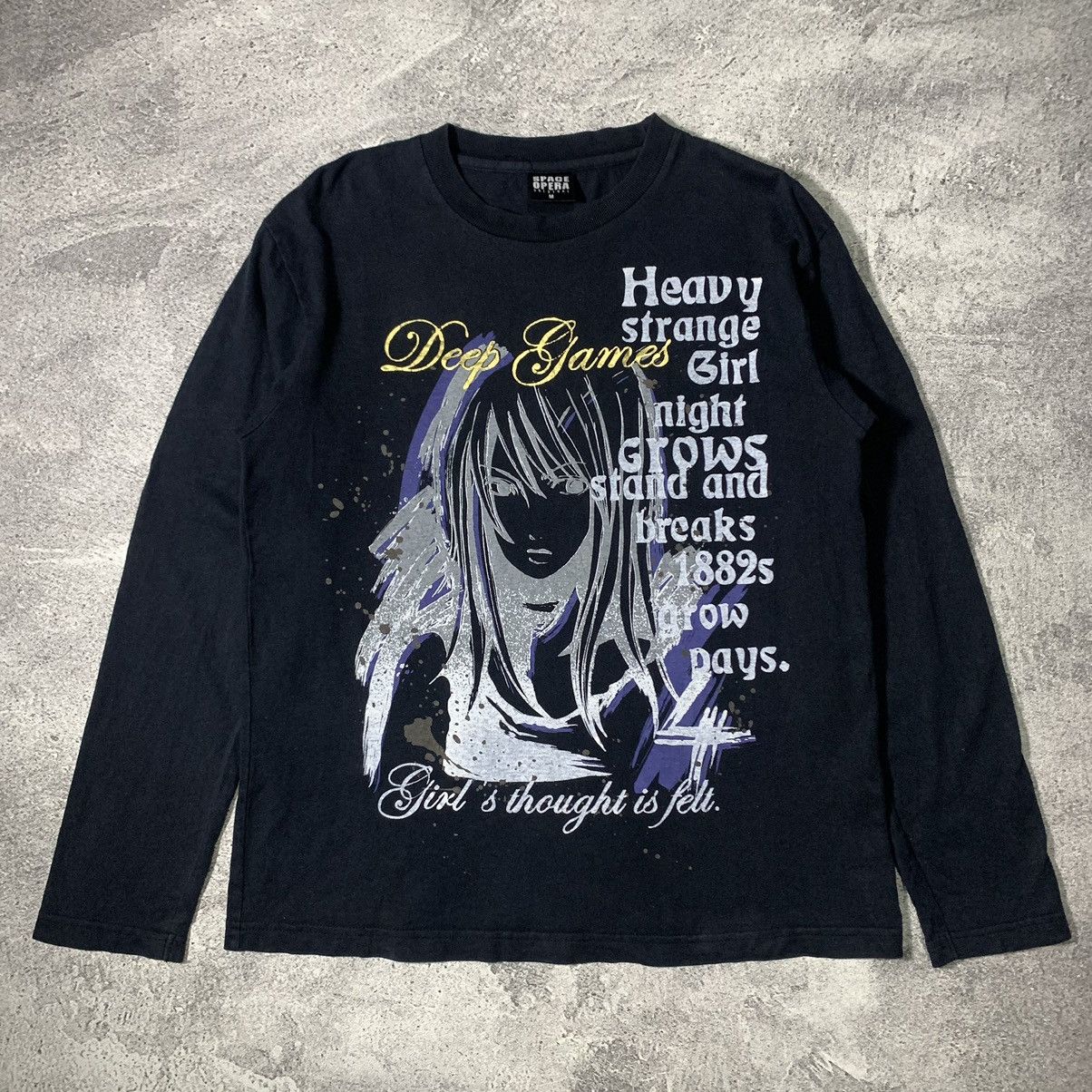 Japanese Brand 💸Japanese Gothic Poem LongSleeve Space Opera💸 Size US M / EU 48-50 / 2 - 2 Thumbnail