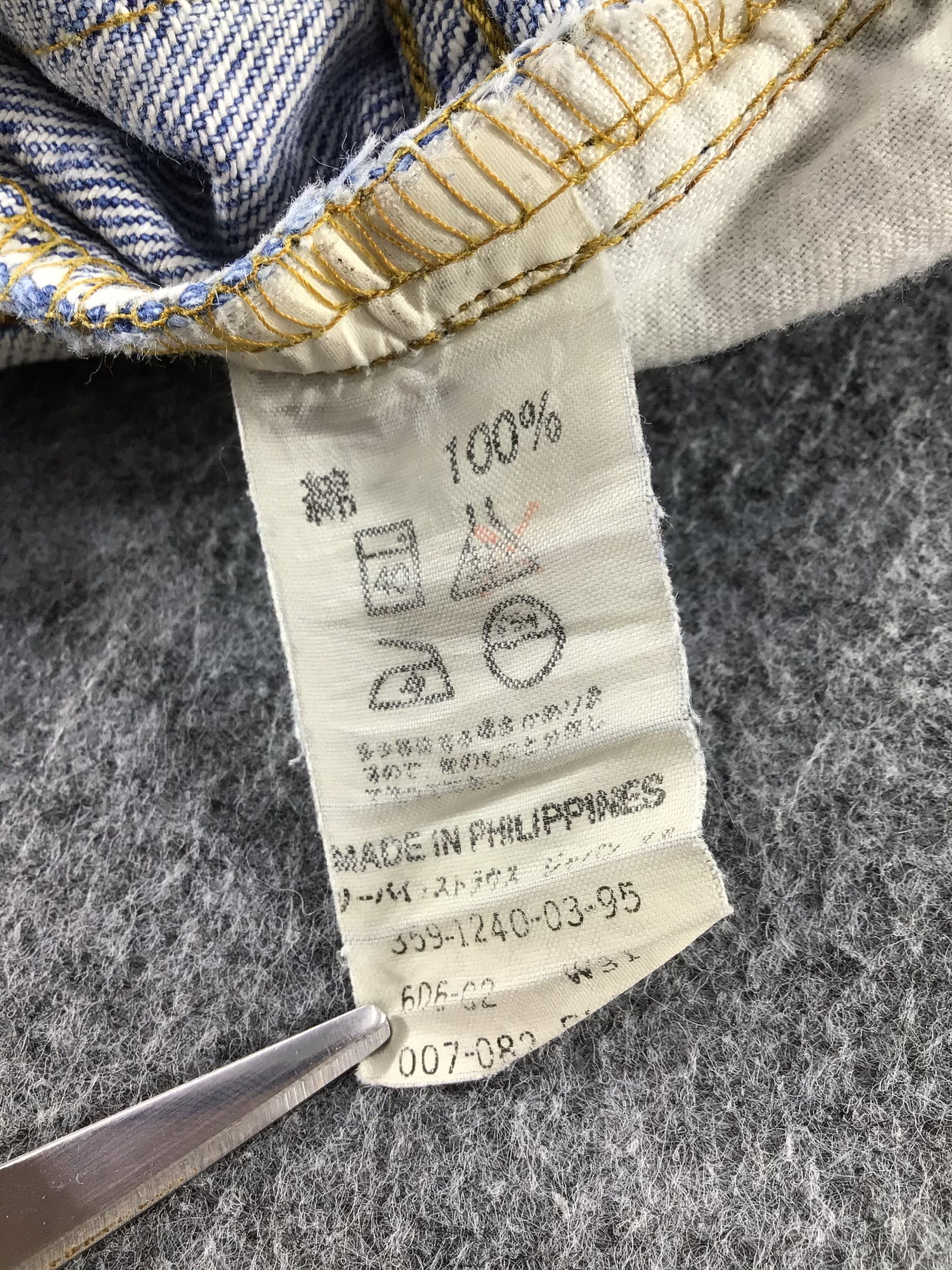 Levi's Vintage Light Wash Levis 606 Jeans-JM191 Size US 30 / EU 46 - 9 Thumbnail