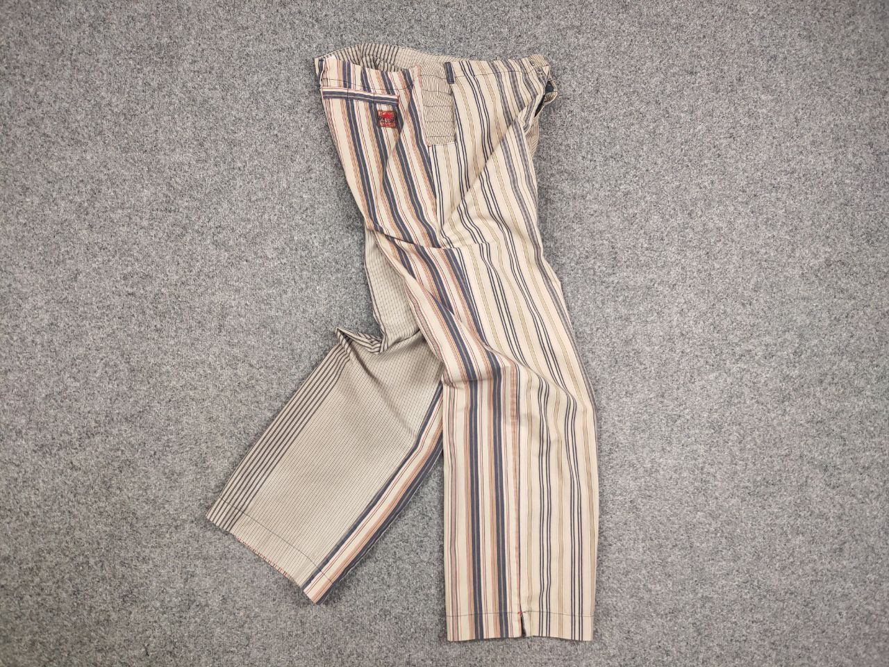 W&LT Vintage W&LT Walter Van Beirendonck Puk Puk Striped Pants Size US 34 / EU 50 - 13 Thumbnail