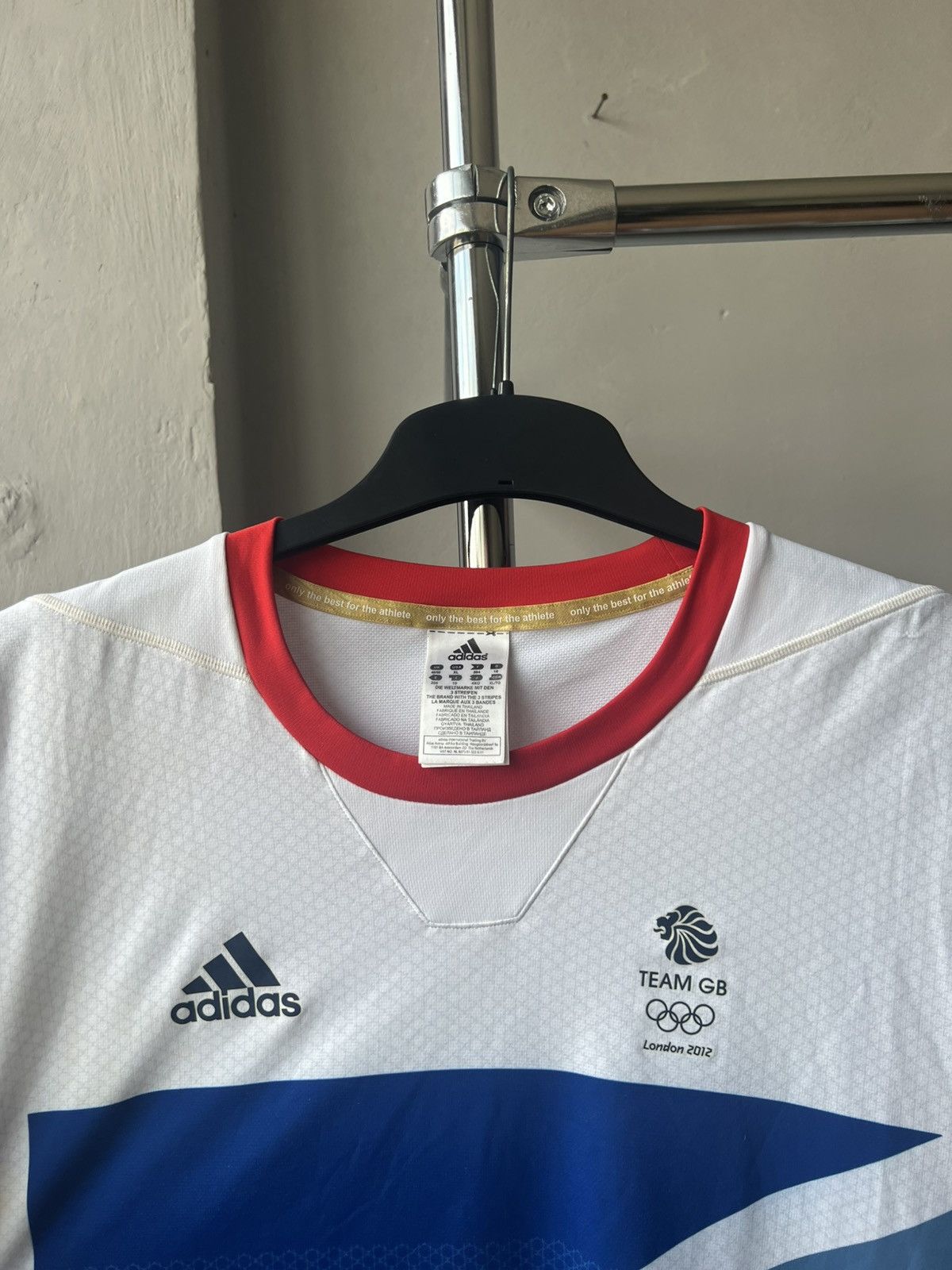 Adidas 2022 United Kingdom Olympic Team Soccer Jersey Shirt Size US XL / EU 56 / 4 - 4 Thumbnail