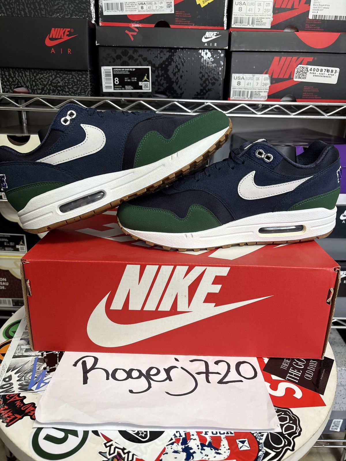 Nike Air Max 1 George Green Size US 8 / EU 41 - 5 Thumbnail