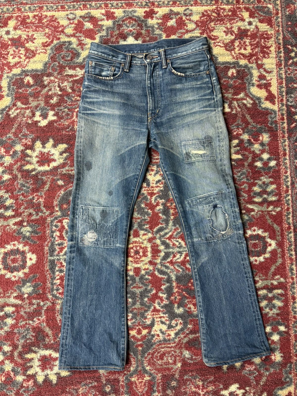 Kapital Kapital Distressed Denim Size US 30 / EU 46 - 1 Thumbnail