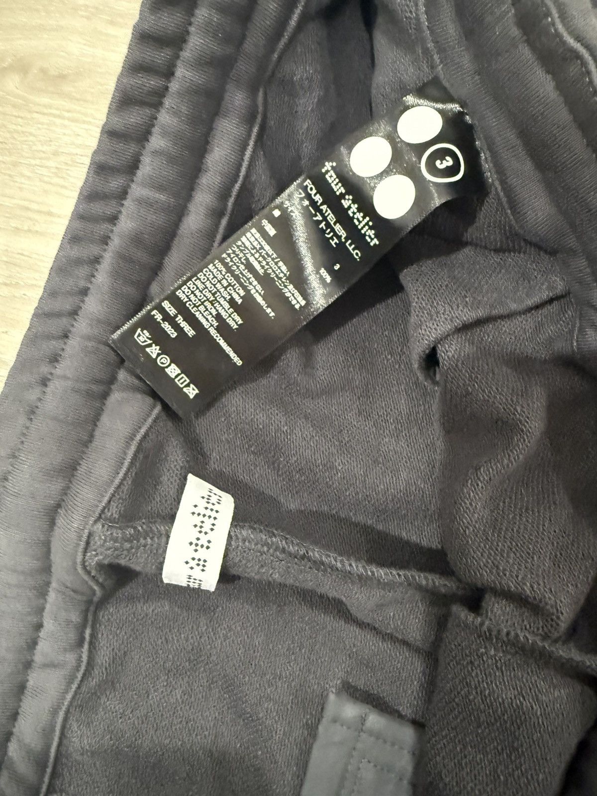 FOUR ATELIER Four Atelier Clone Sweatpants Size 3 Size US 34 / EU 50 - 4 Thumbnail