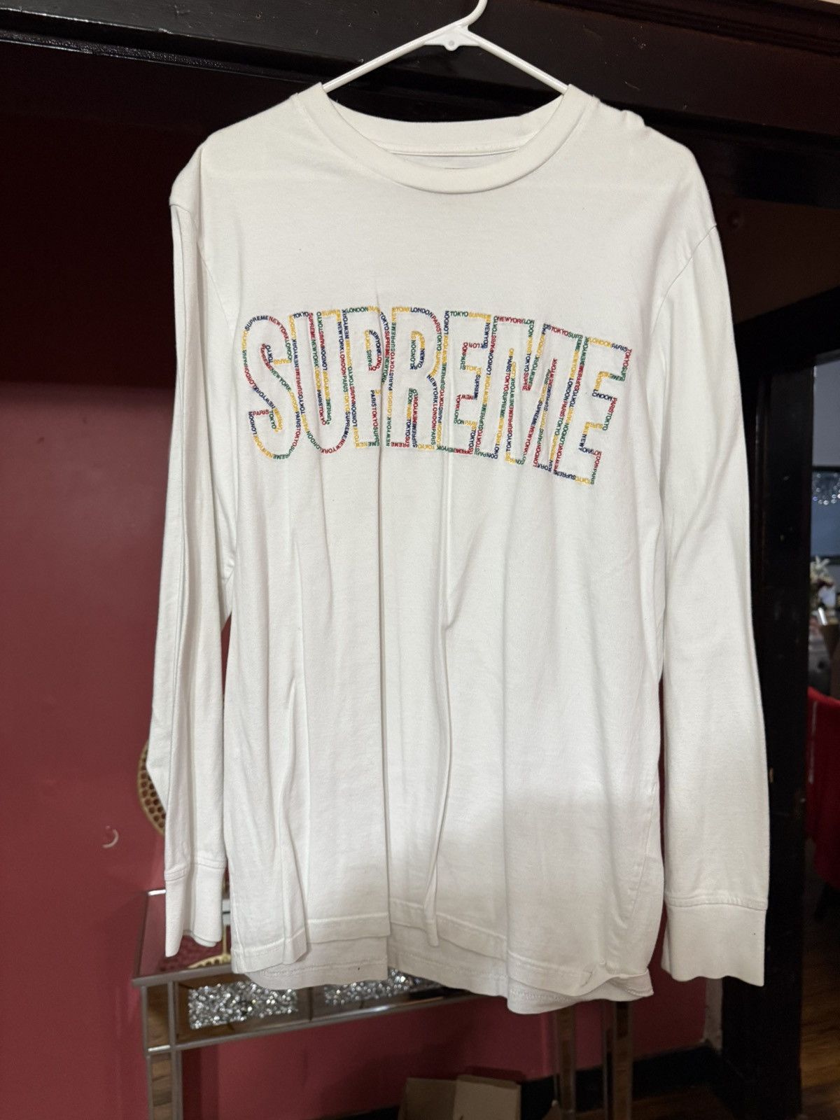 Supreme Supreme International City Long Sleeve Size Large Size US L / EU 52-54 / 3 - 1 Thumbnail