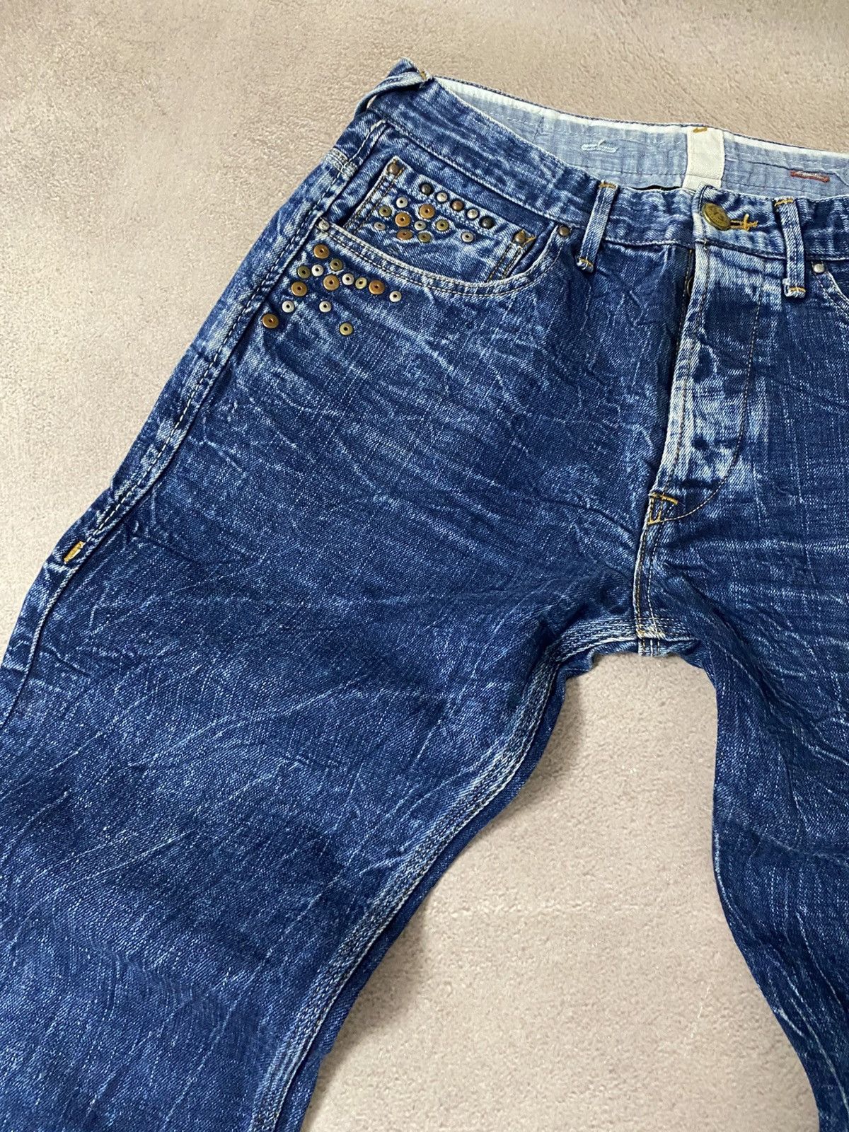 Japanese Brand × Pepe Jeans Denim baggy tornado mart style y2k jeans pants Size US 32 / EU 48 - 4 Thumbnail