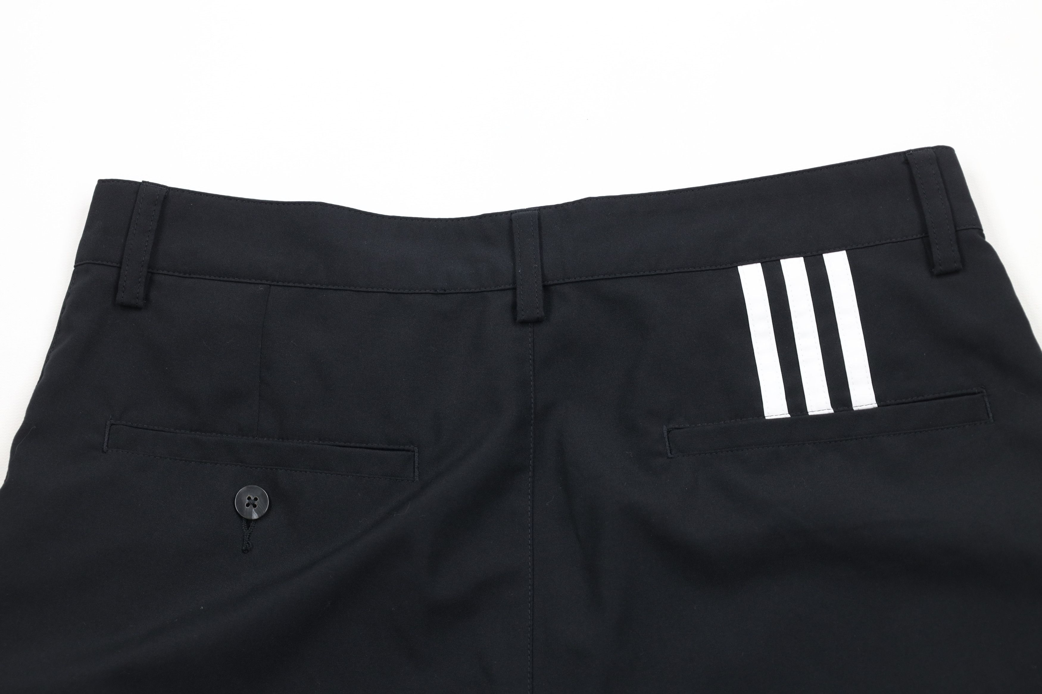 Adidas × Vintage Adidas Golf Spell Tech Golfing Chino Shorts Black Polyester Size US 30 / EU 46 - 12 Thumbnail