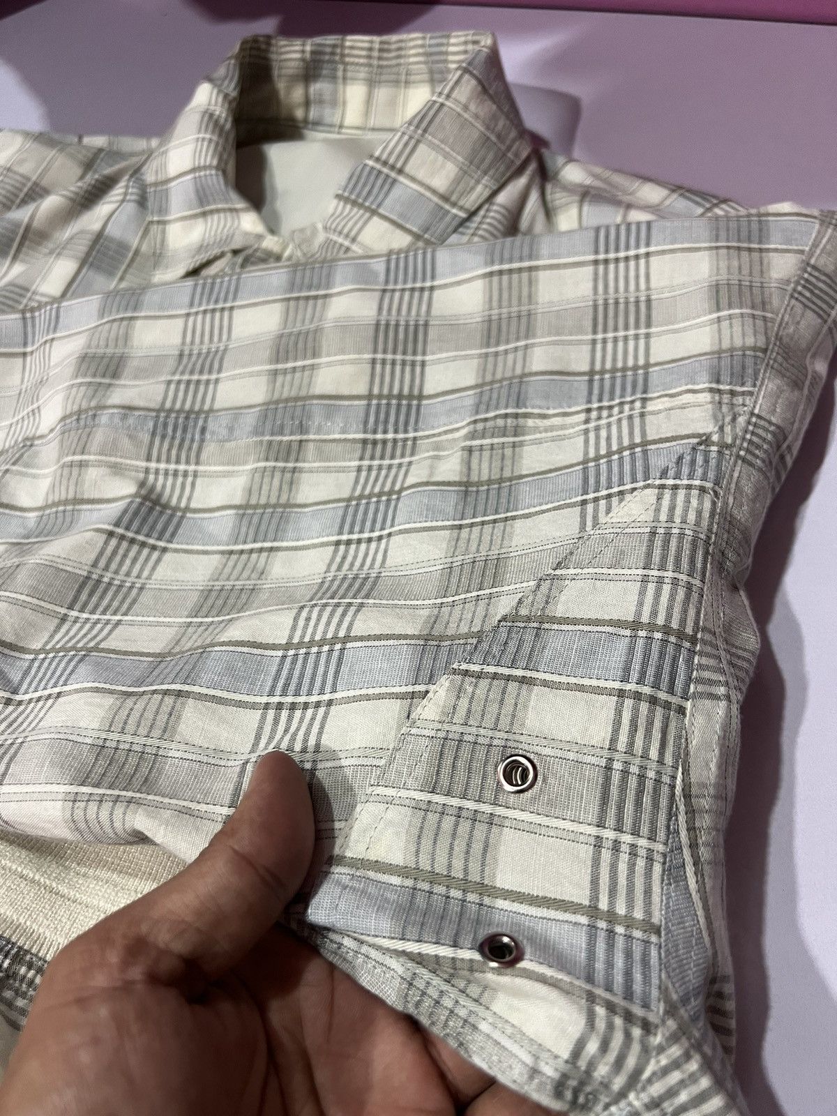 Aquascutum 🔥 REVERSABLE BOMBER AQUASCUTUM SPORT PLAID JACKET - M Size US M / EU 48-50 / 2 - 11 Thumbnail