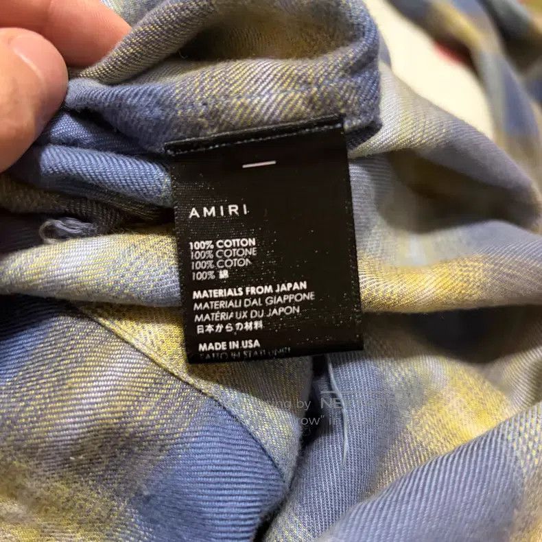 Amiri Amiri Violet rendering shirt Size US S / EU 44-46 / 1 - 5 Thumbnail