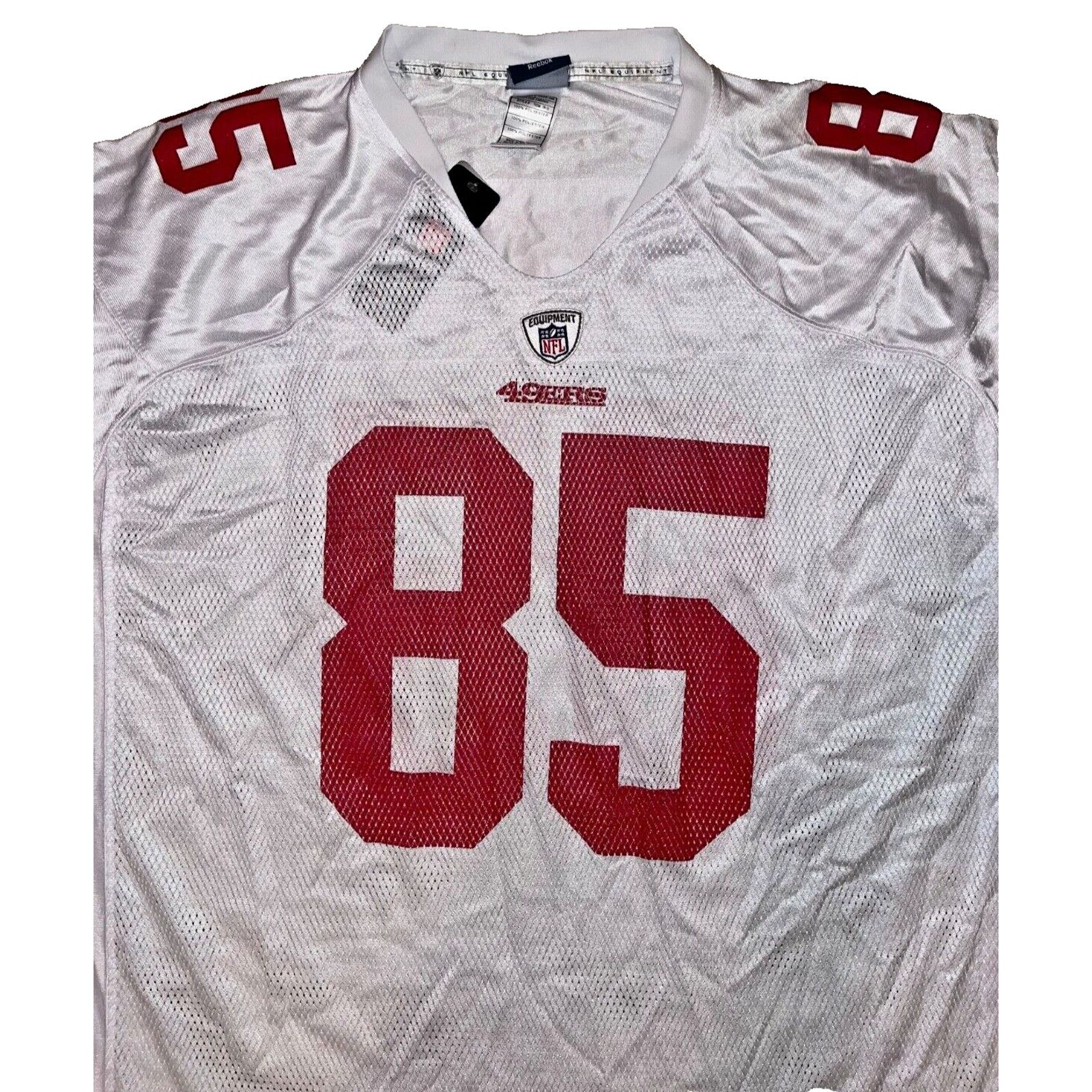 Reebok San Francisco 49ers Vernon Davis Reebok Jersey 2XL NWT Size US XXL / EU 58 / 5 - 6 Thumbnail