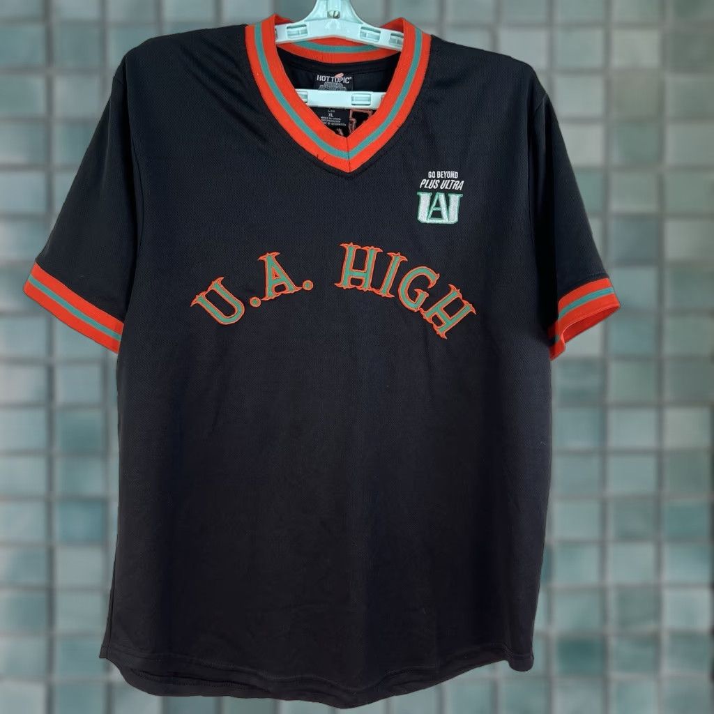 Hot Topic My Hero Academia Bakugo 1-A U.A. High Jersey Men XL Comic Book Manga Japanese Size US XL / EU 56 / 4 - 1 Thumbnail