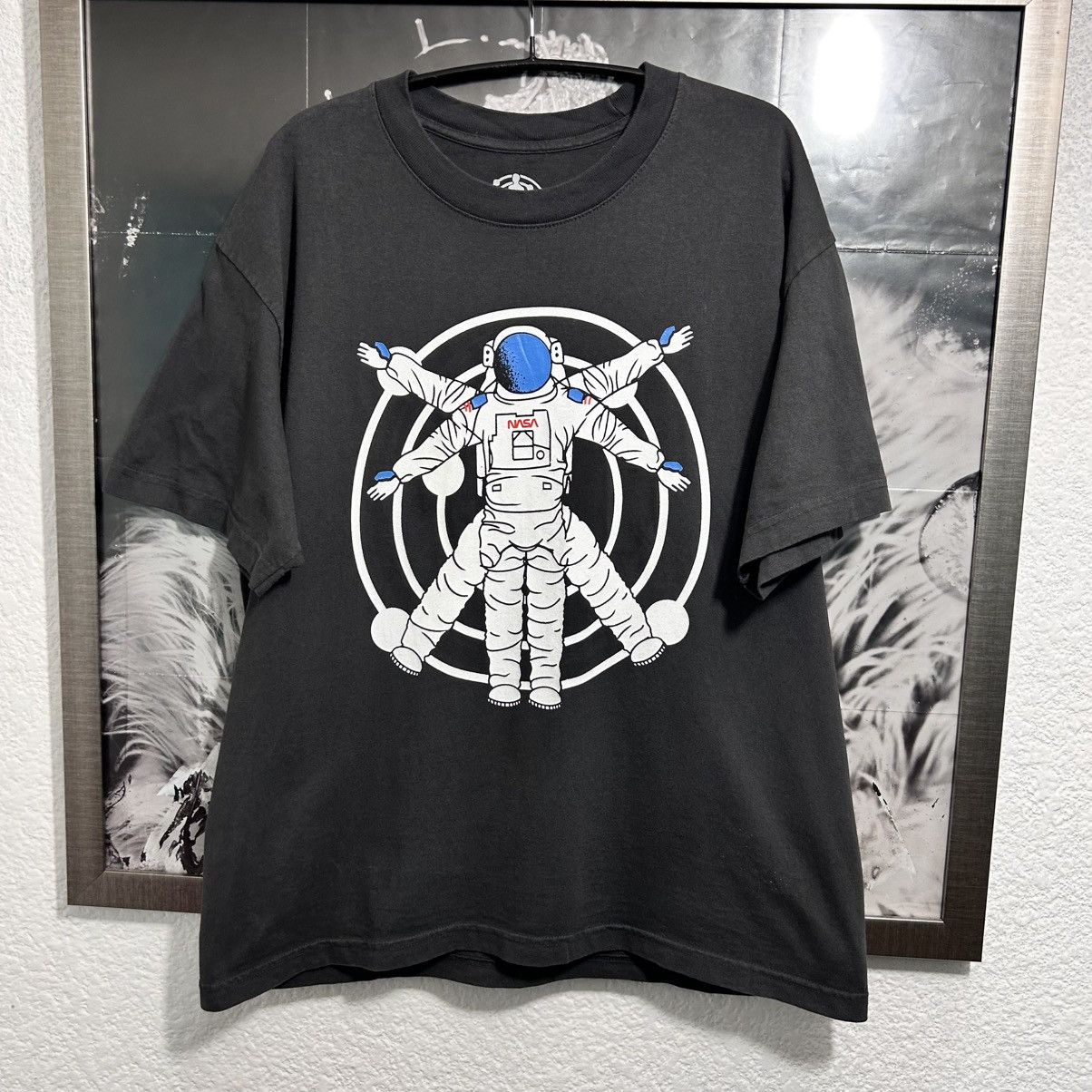 Band Tees × Kid Cudi × Rap Tees KID CUDI NASA TO THE MOON WORLD TOUR SHIRT Size US S / EU 44-46 / 1 - 1 Thumbnail