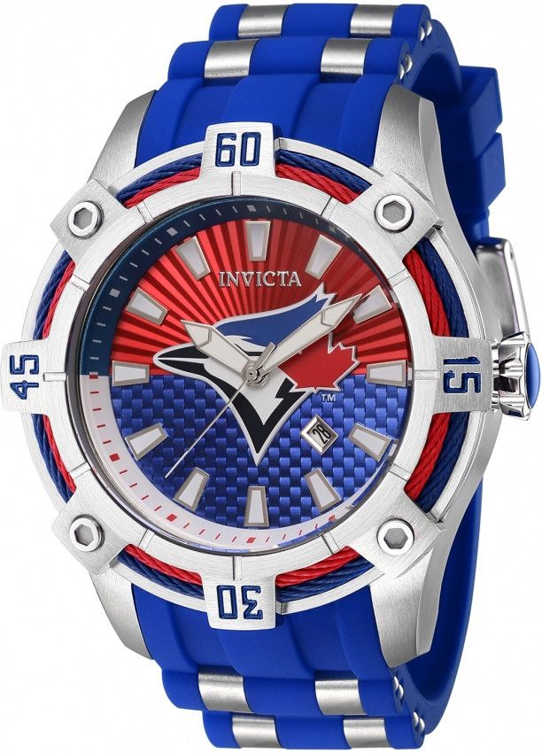 Invicta × MLB MLB Toronto Blue Jays Quartz Men's Watch Size ONE SIZE - 1 Thumbnail