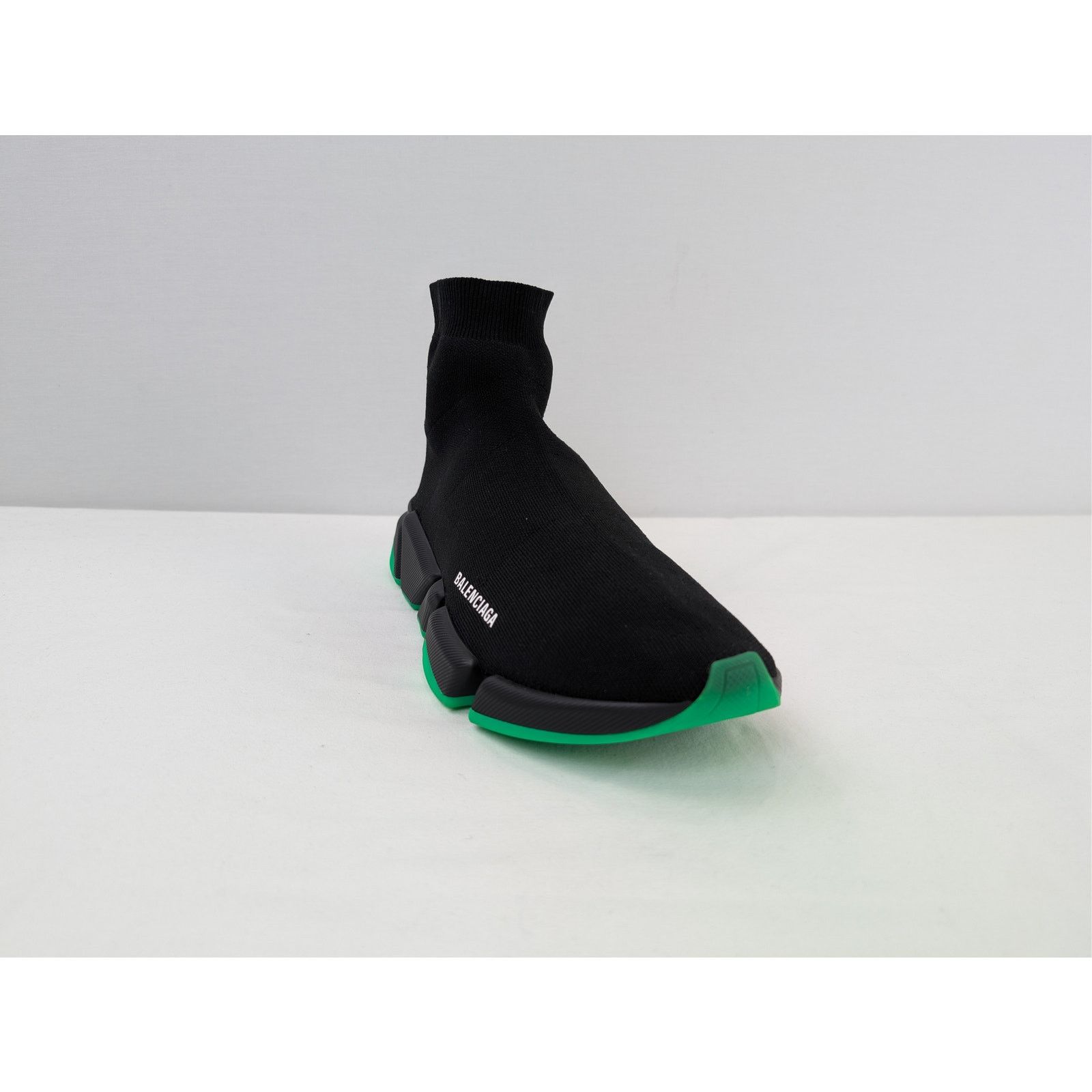 Balenciaga o1rshd1 Rec Knit/Clear Speed 2.0 Clearsole Sneakers in Black Size US 12 / EU 45 - 2 Thumbnail