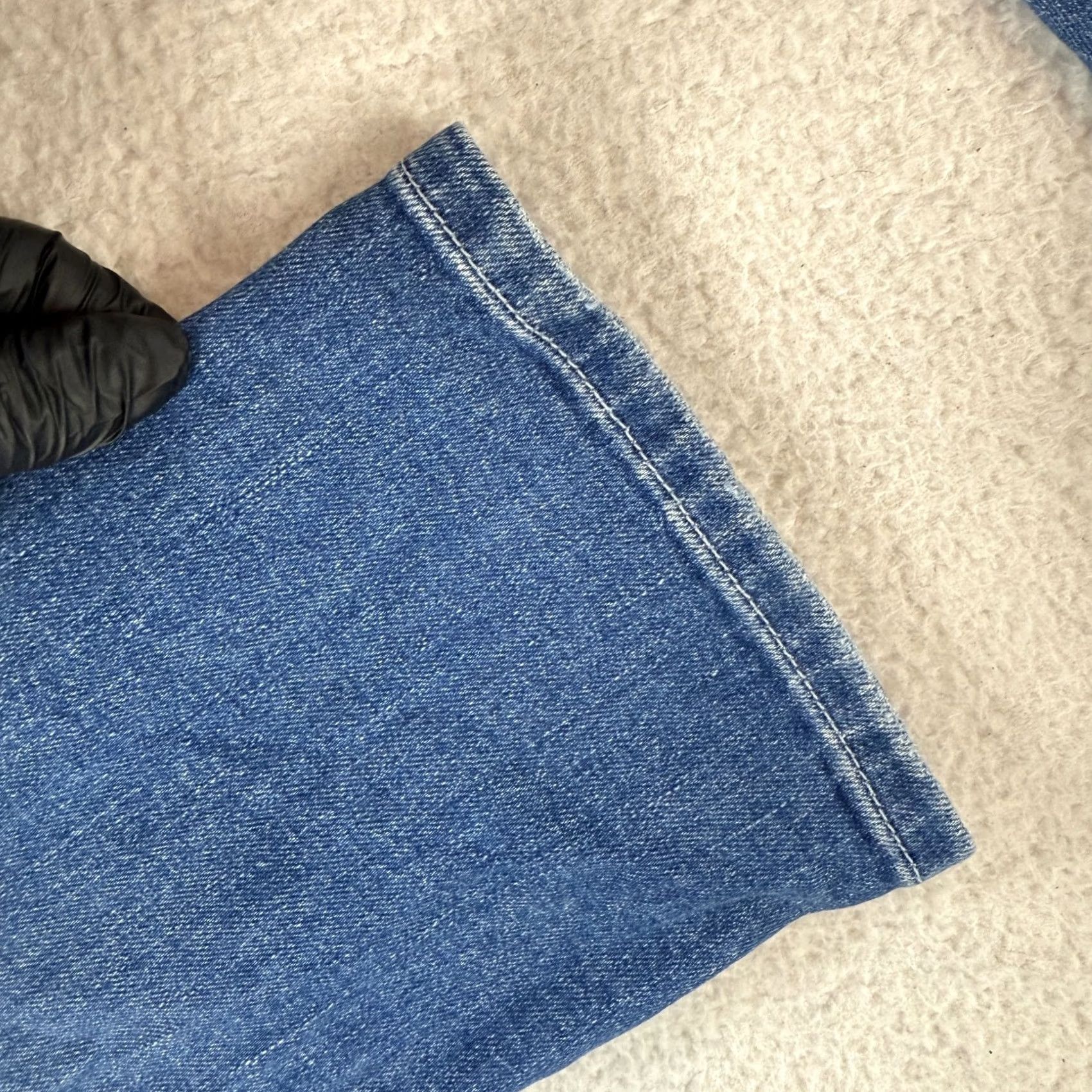 Vintage Pilcro Jeans Womens Size 30 Blue Denim Straight Leg Distressed Regular 5-Pocket Bohemian City Hippie Hipster Denim Size 30" / US 8 / IT 44 - 7 Thumbnail