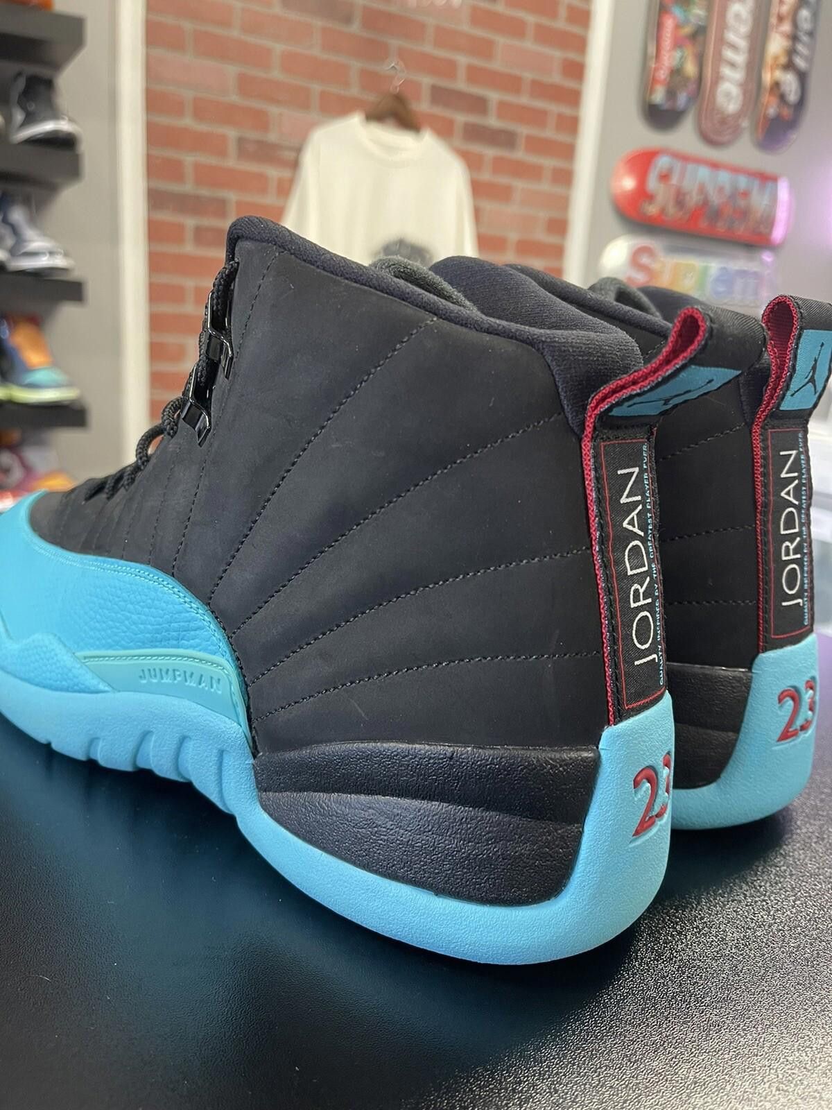 Jordan Brand Size 12 - Nike Air Jordan Retro 12 XII Gamma Blue 2013 Mens Size US 12 / EU 45 - 5 Thumbnail