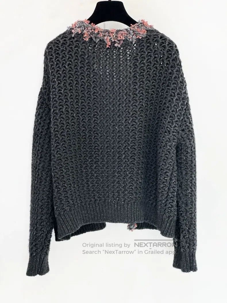 Chanel Chanel 22A High-end Workshop Series Cashmere Knitted Cardi Size XS / US 0-2 / IT 36-38 - 3 Thumbnail