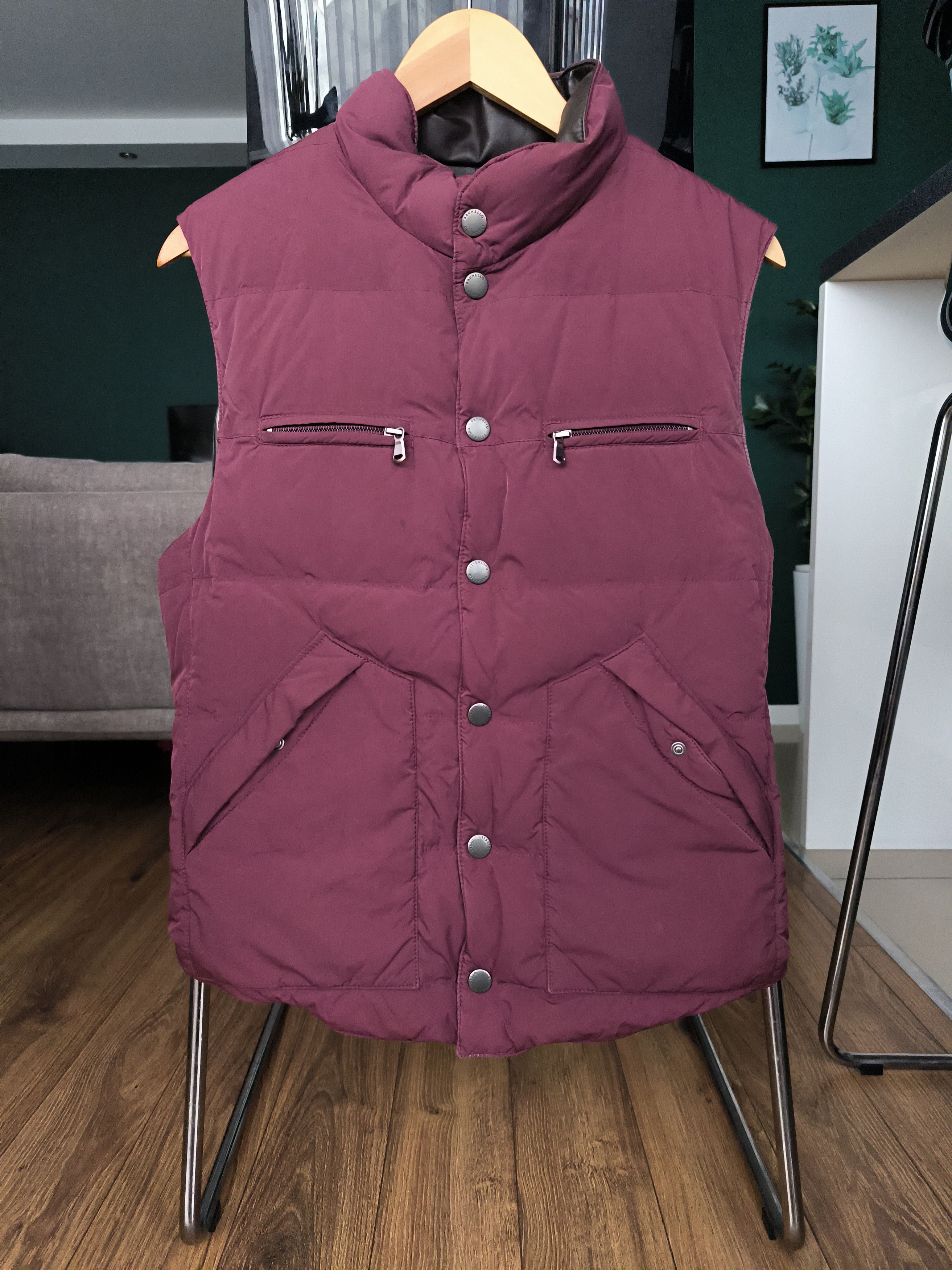 Brunello Cucinelli B. Cucinelli Leather Reversible Puffer Vest, size S Size US S / EU 44-46 / 1 - 3 Thumbnail
