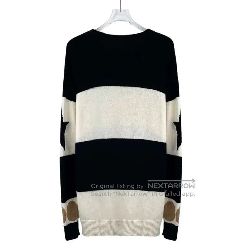 Max Mara MaxMara Color Block Sweater for Women . Size M / US 6-8 / IT 42-44 - 2 Thumbnail