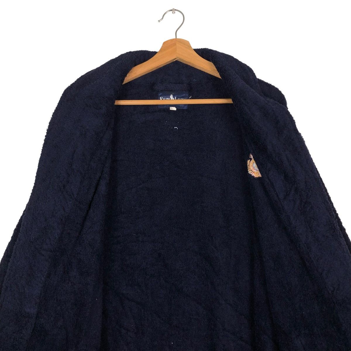 Japanese Brand 🔥VINTAGE RALPH LAUREN LONG BATHROBE BIG LOGO Size US M / EU 48-50 / 2 - 14 Thumbnail
