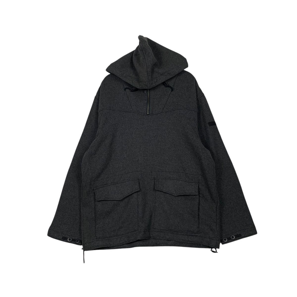 Gap GAP Half Zip Pullover Wool Hoodies Anorak Jacket #2310-C103 Size US L / EU 52-54 / 3 - 4 Thumbnail