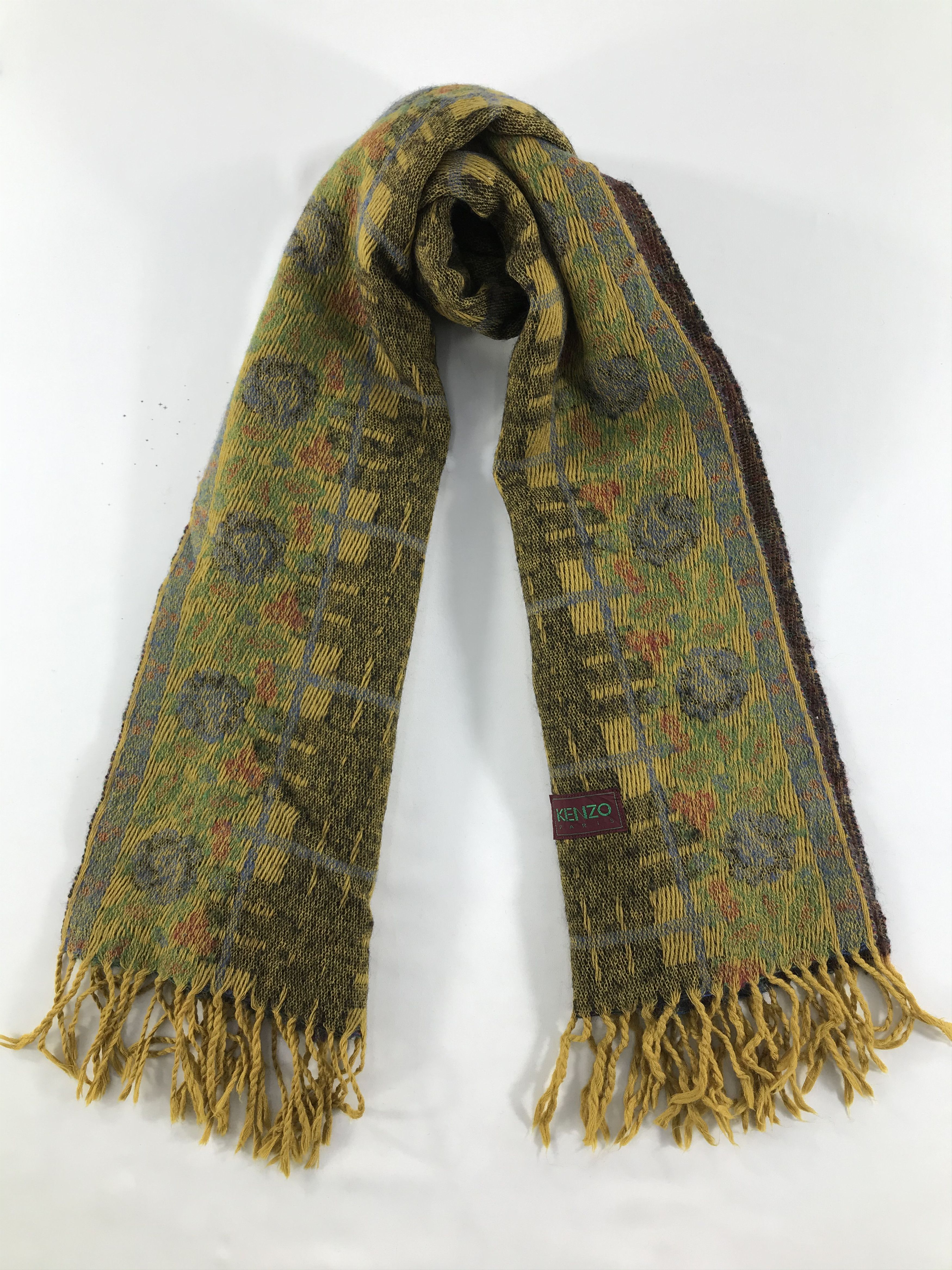 Vintage Kenzo Scarf/Muffler/Neckwear MF978