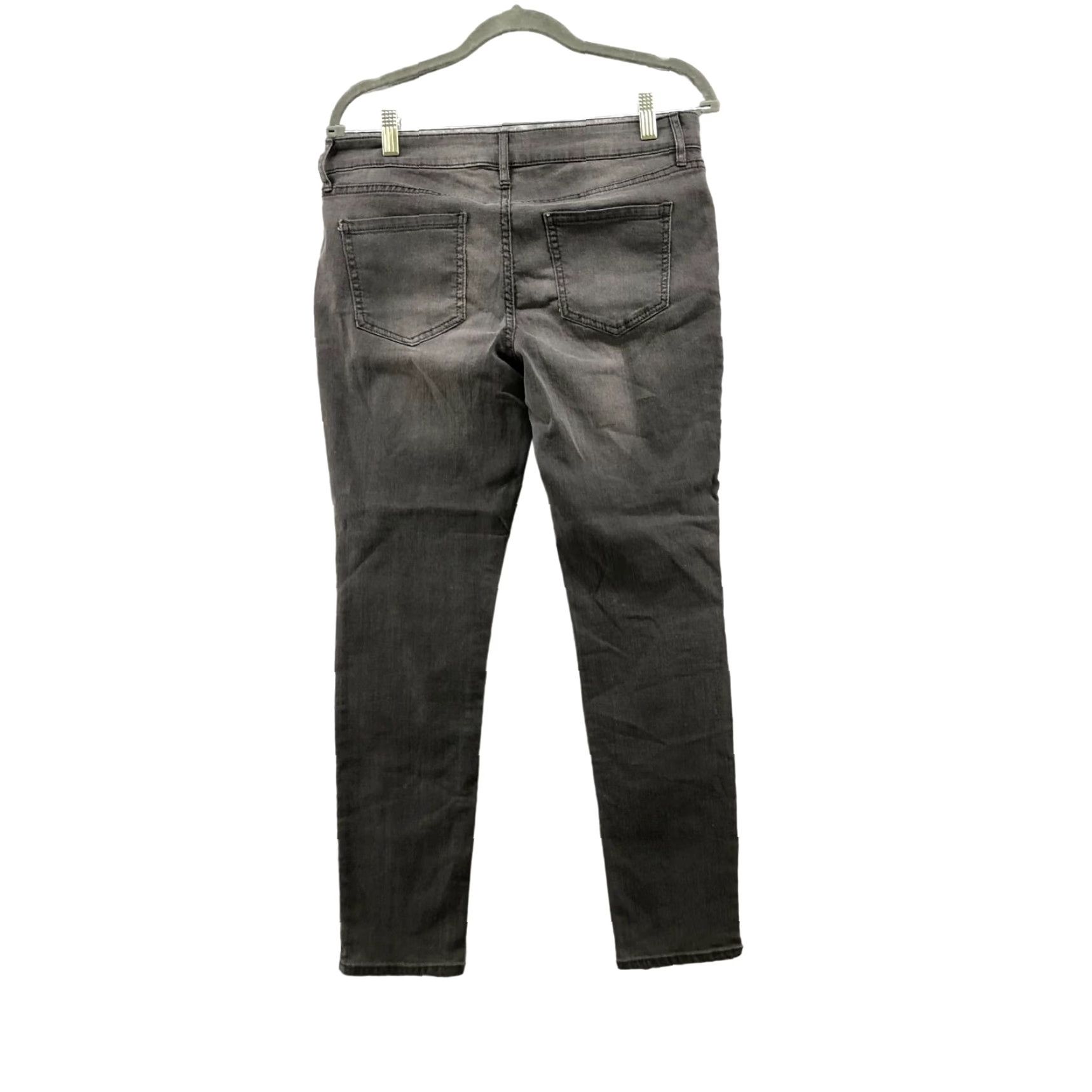 Old Navy Old Navy Jeans Womens 10P Gray Mid Rise Skinny Super Skinny 5-Pocket Cotton Blend Denim NWT/NWT (NWT) Size 32" / US 10 / IT 46 - 2 Thumbnail