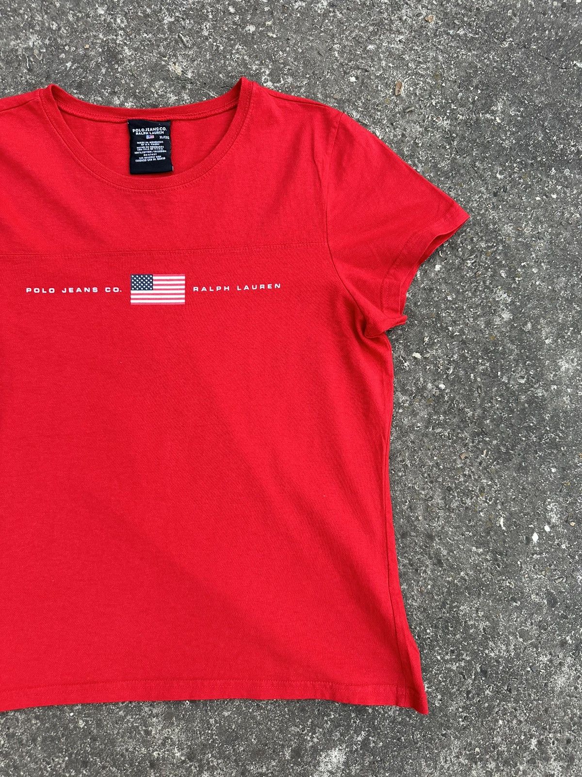 Polo Ralph Lauren Vintage Polo Ralph Lauren T-Shirt USA Logo Size XL / US 12-14 / IT 48-50 - 3 Thumbnail