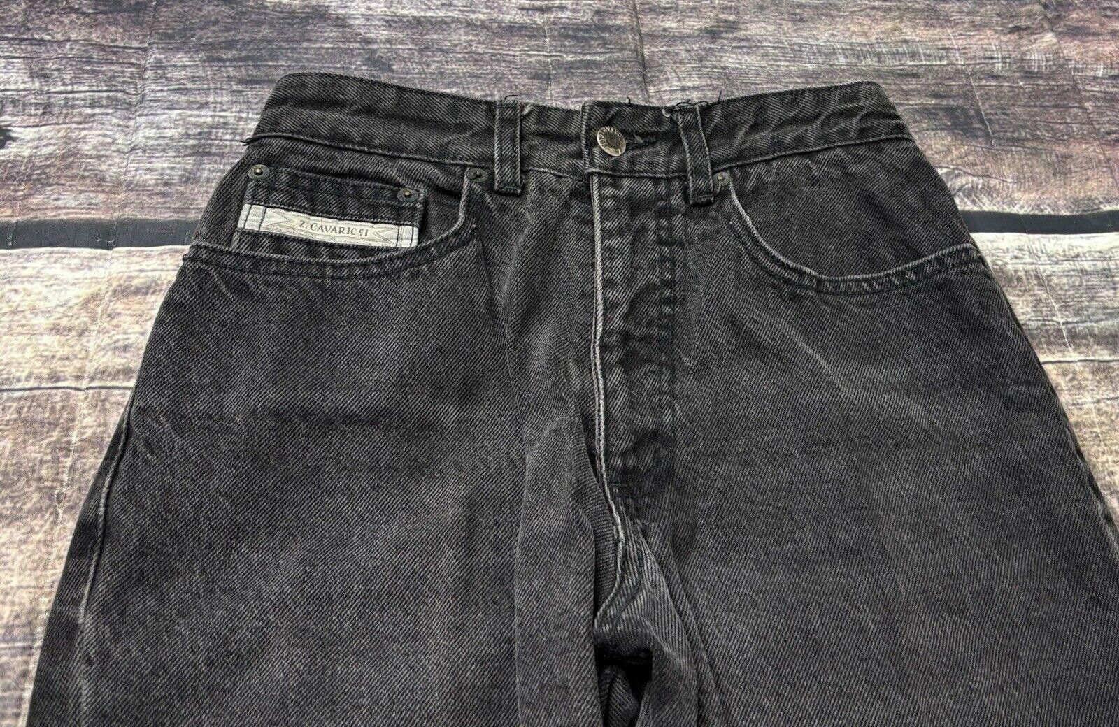 Other 90s Z Cavaricci Denim Jeans Women 25x28 Pleat USA Parachute Size 25" / US 0 / IT 36 - 4 Thumbnail